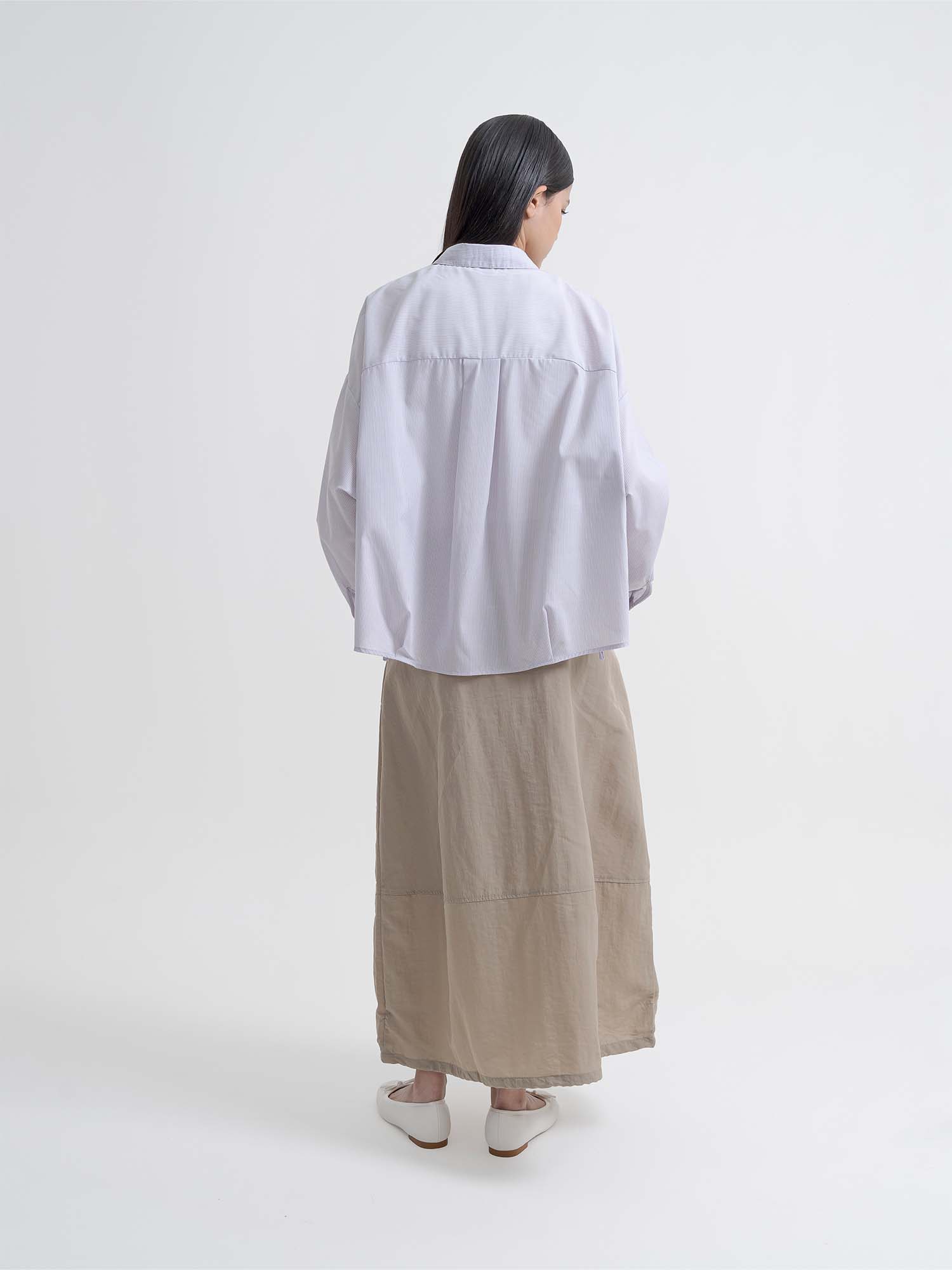 Rumoi Front Zip Cocoon Skirt