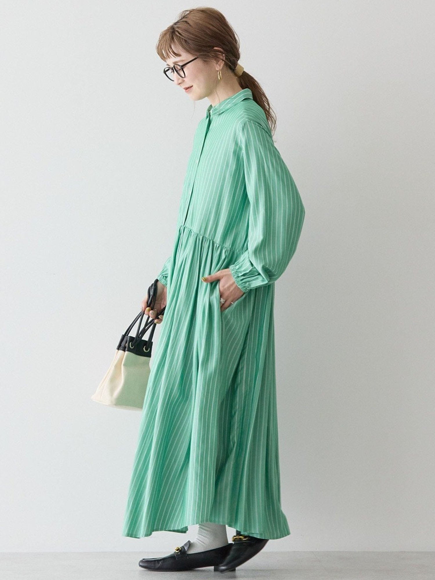 Tochinoki Gathered Dress