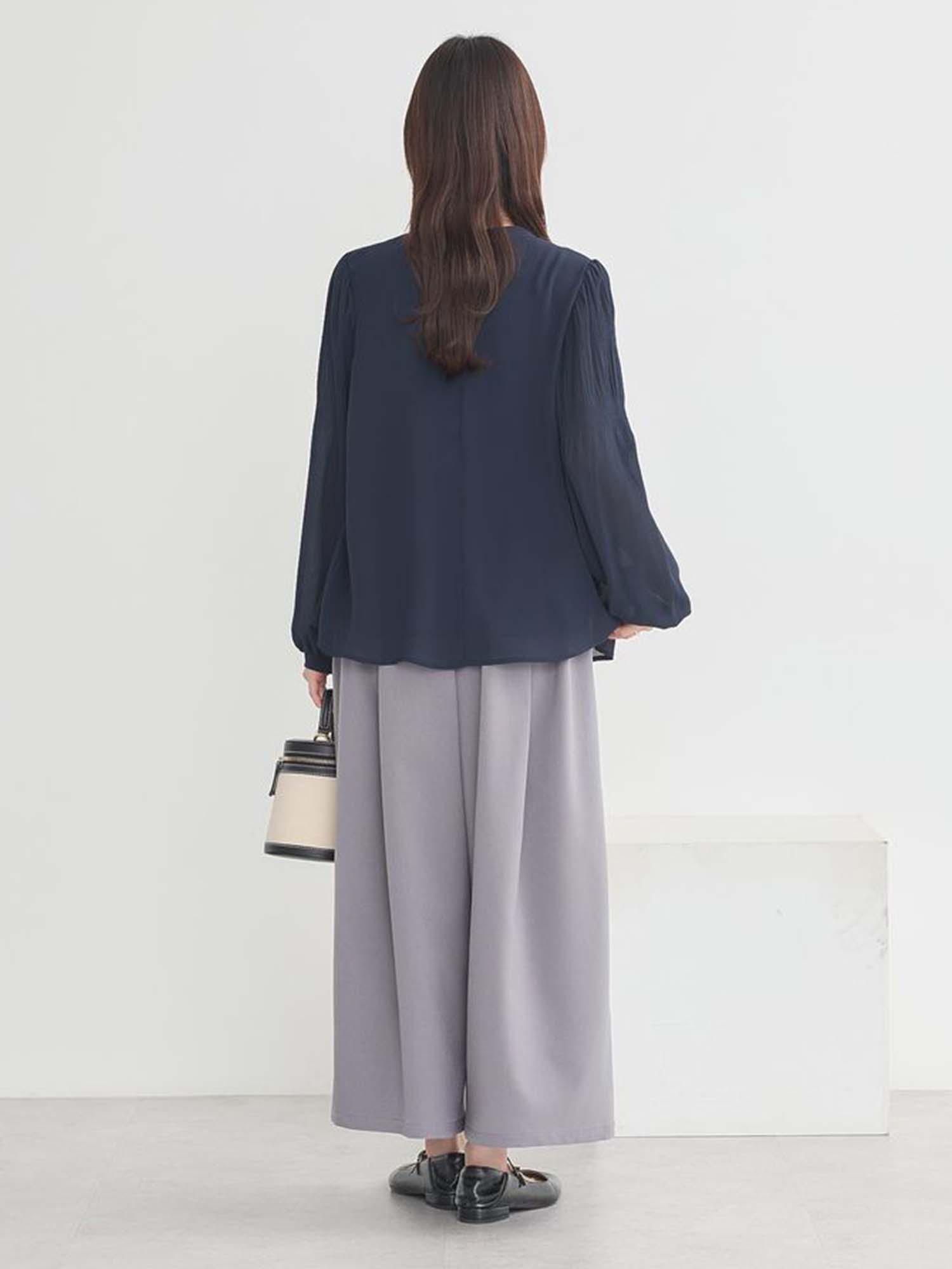 Marumi Pleated Blouse