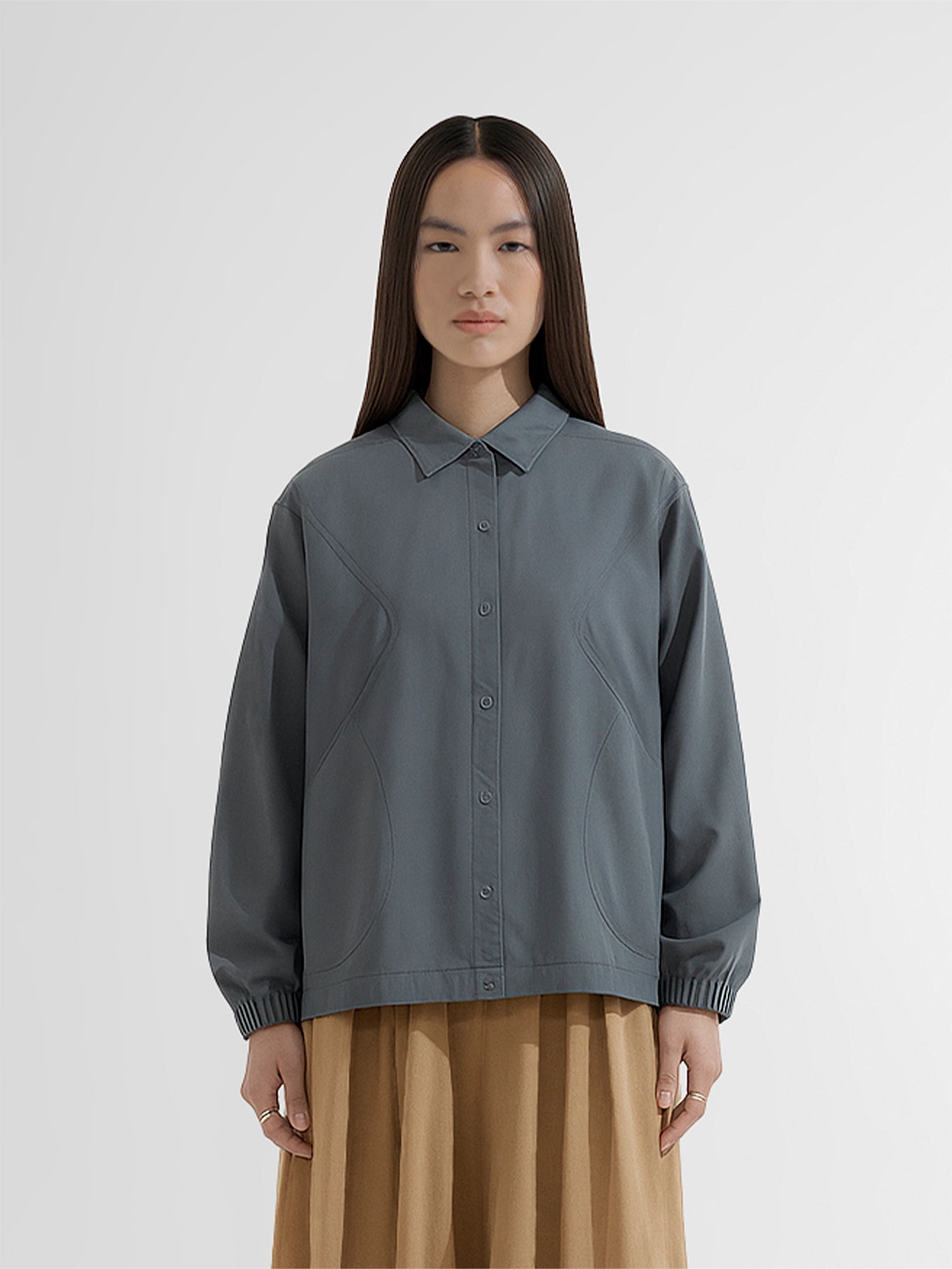 Pippa Cashmere Cotton Shirt