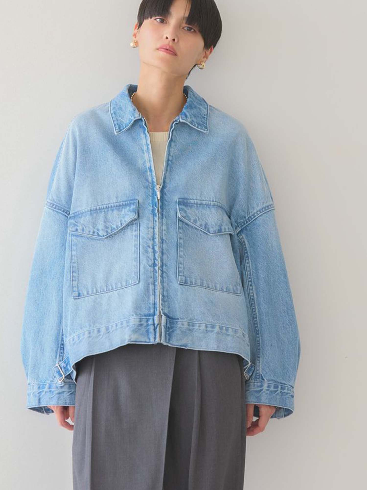 Nishiwaki Denim Short Blouson