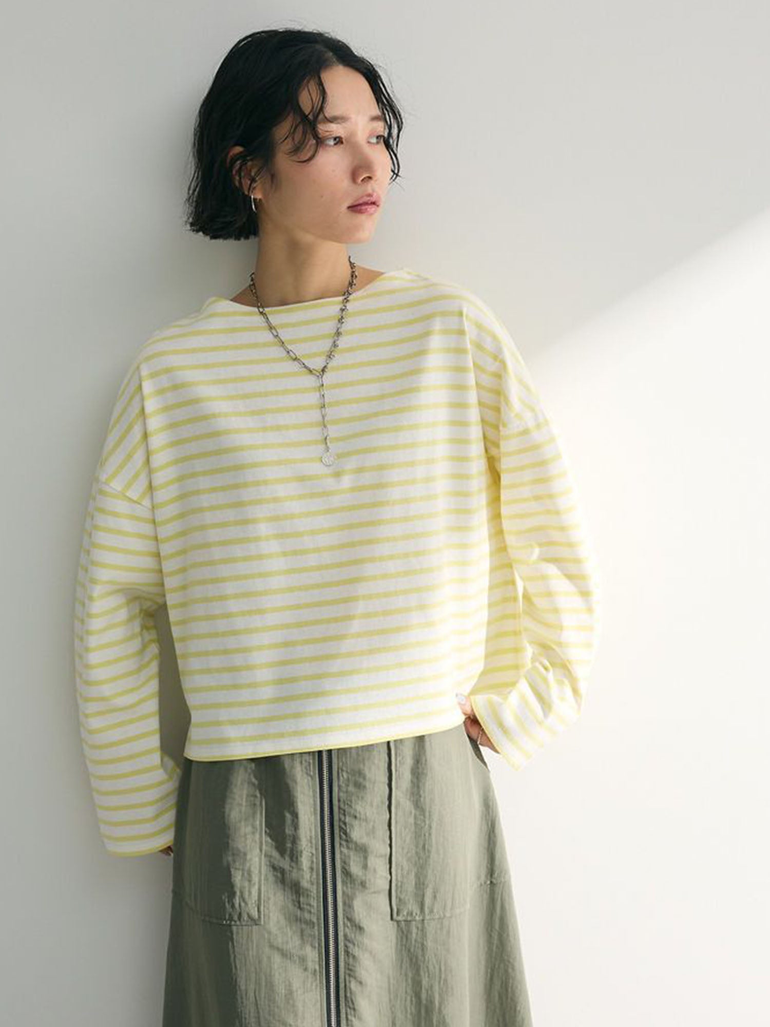 Iruka Striped Pullover