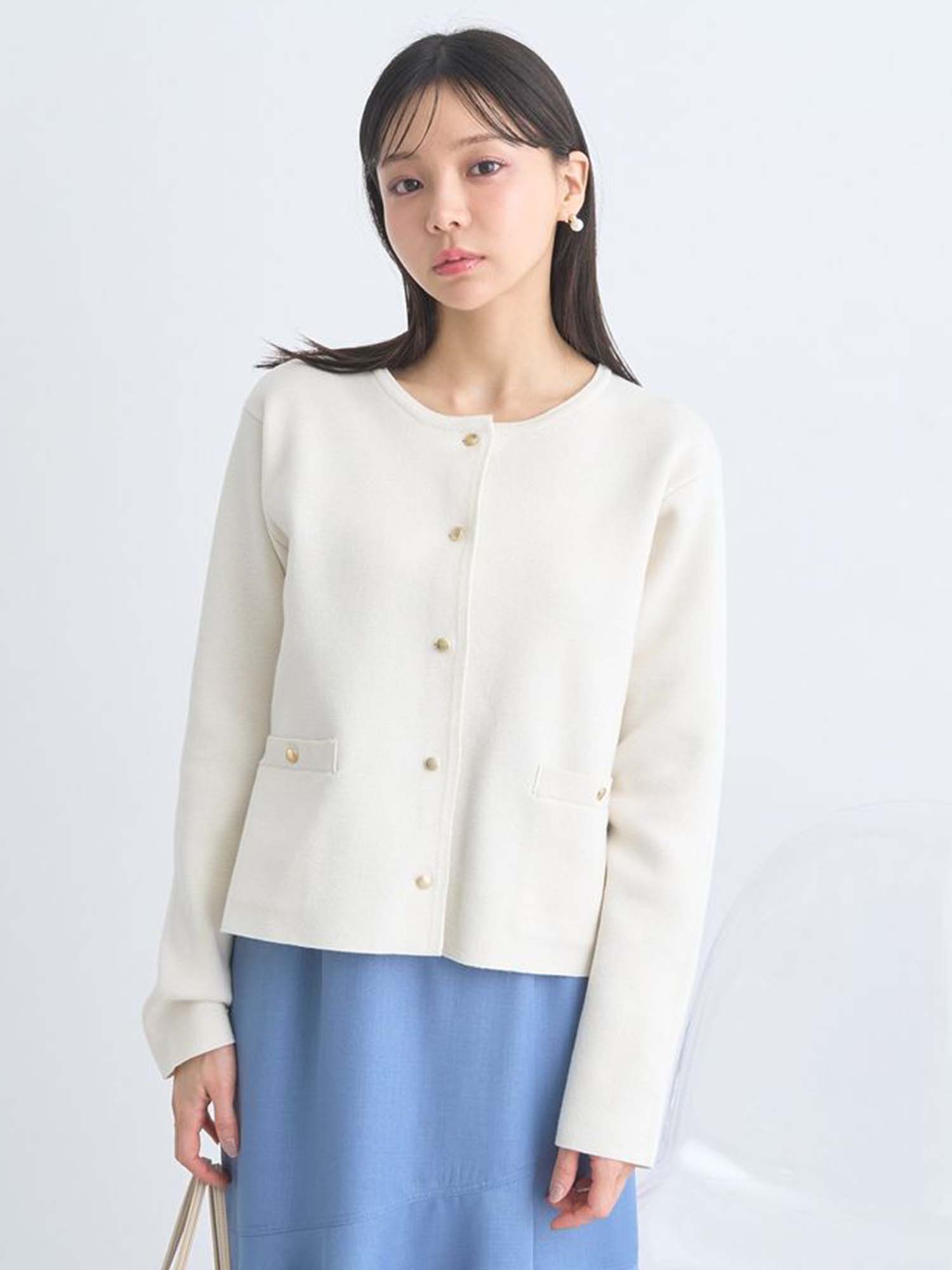 Chihiro Round Neck Cardigan