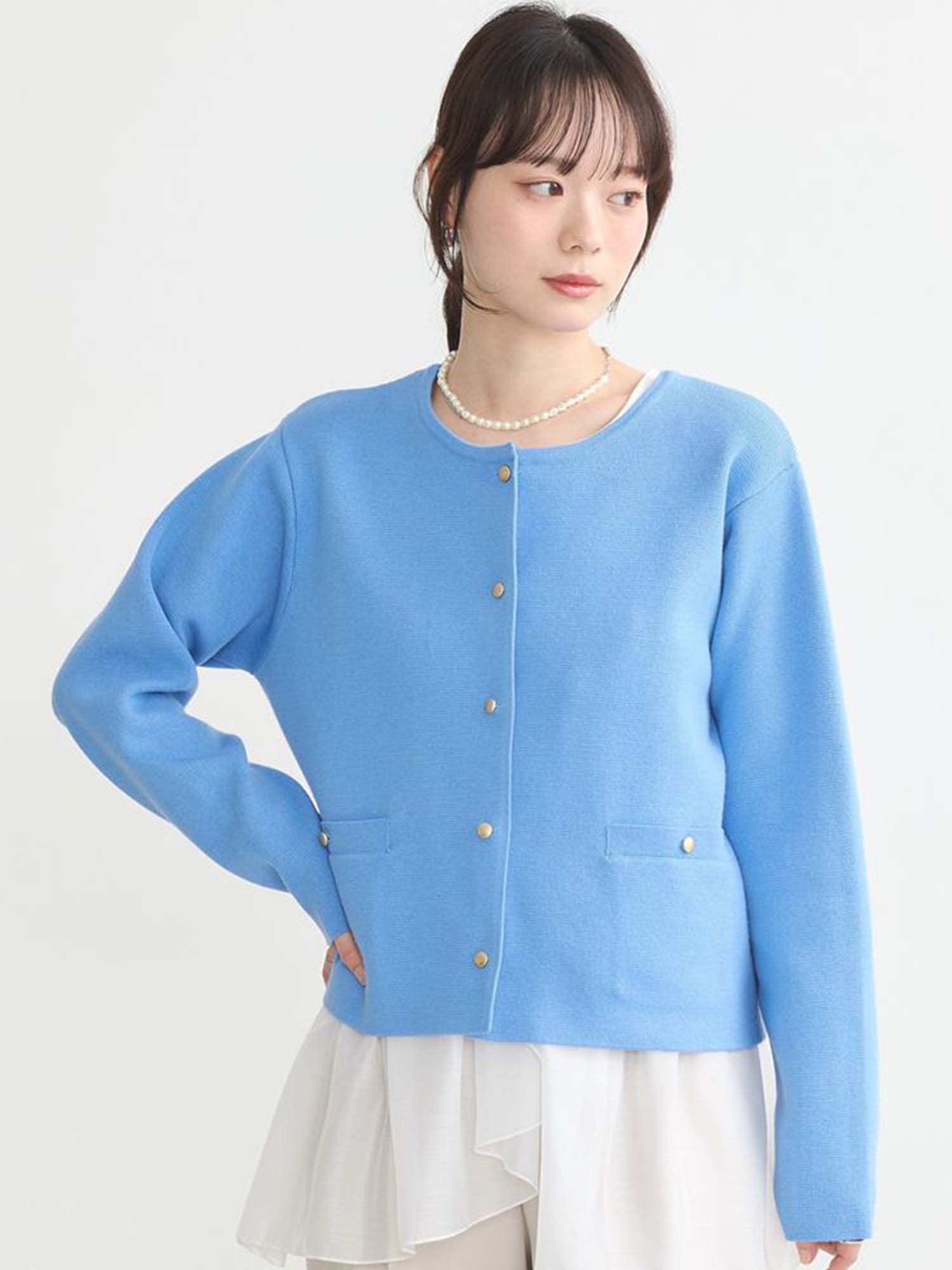 Chihiro Round Neck Cardigan
