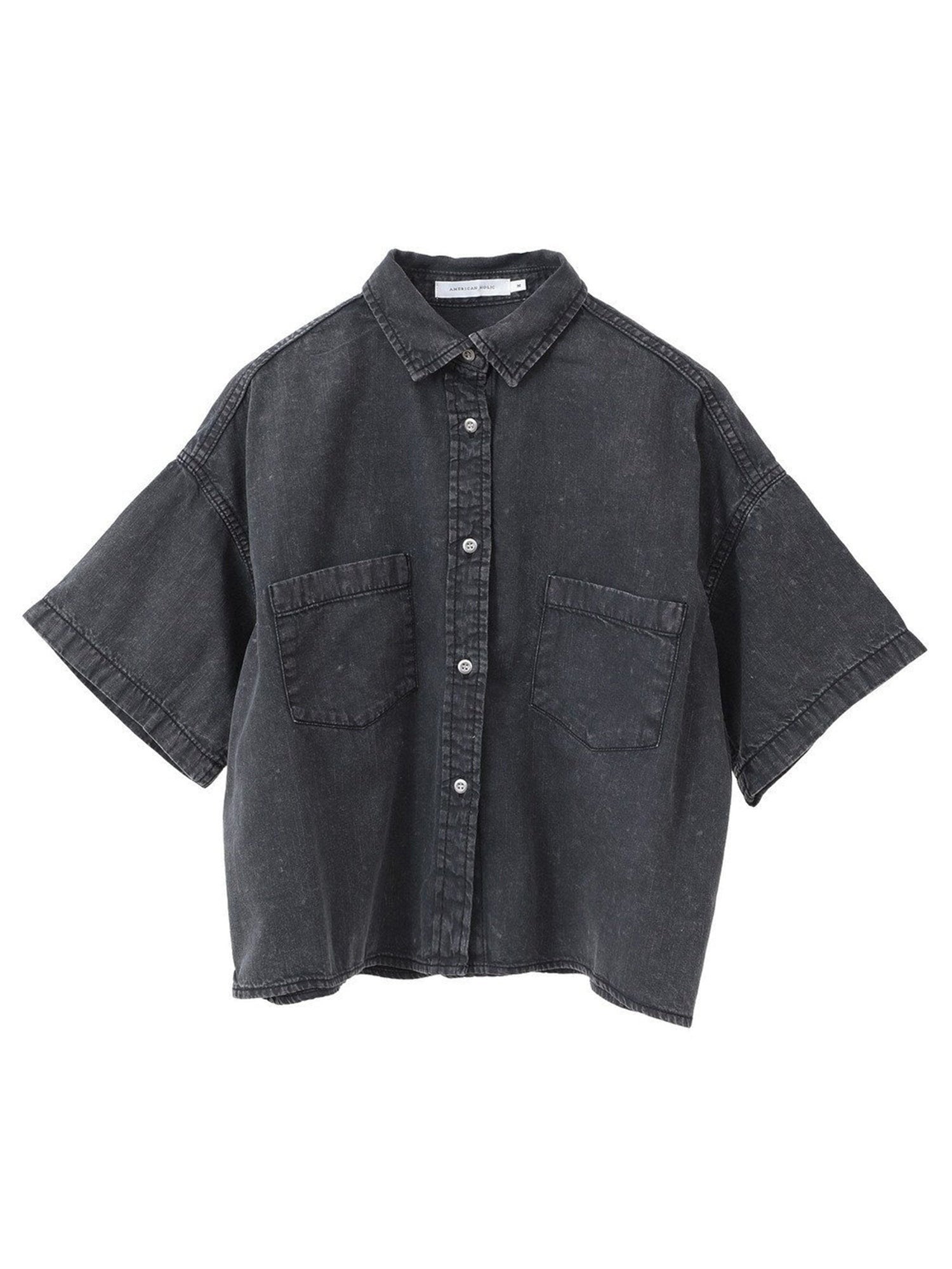 Ogata Denim Cropped Shirt