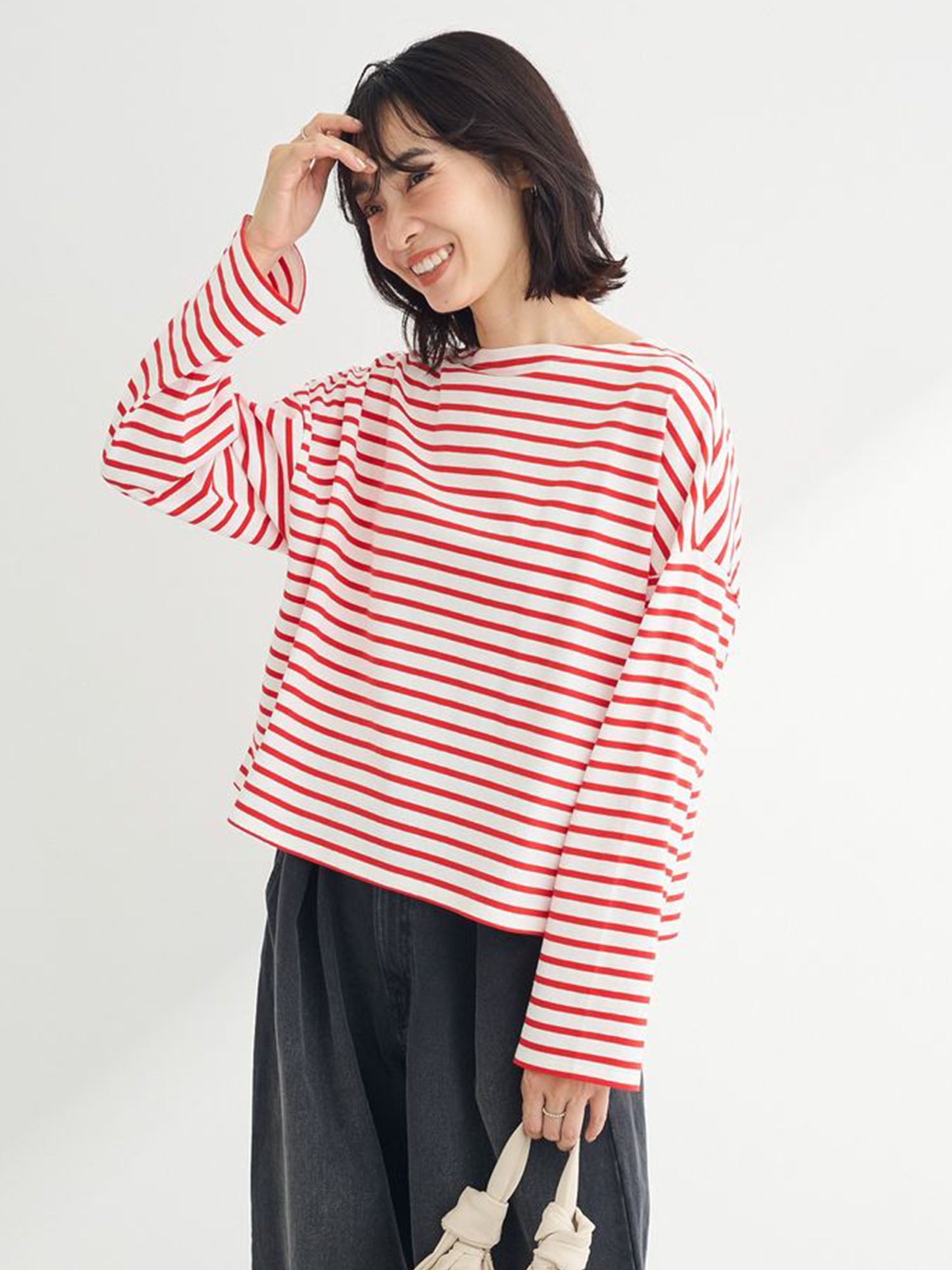 Iruka Striped Pullover