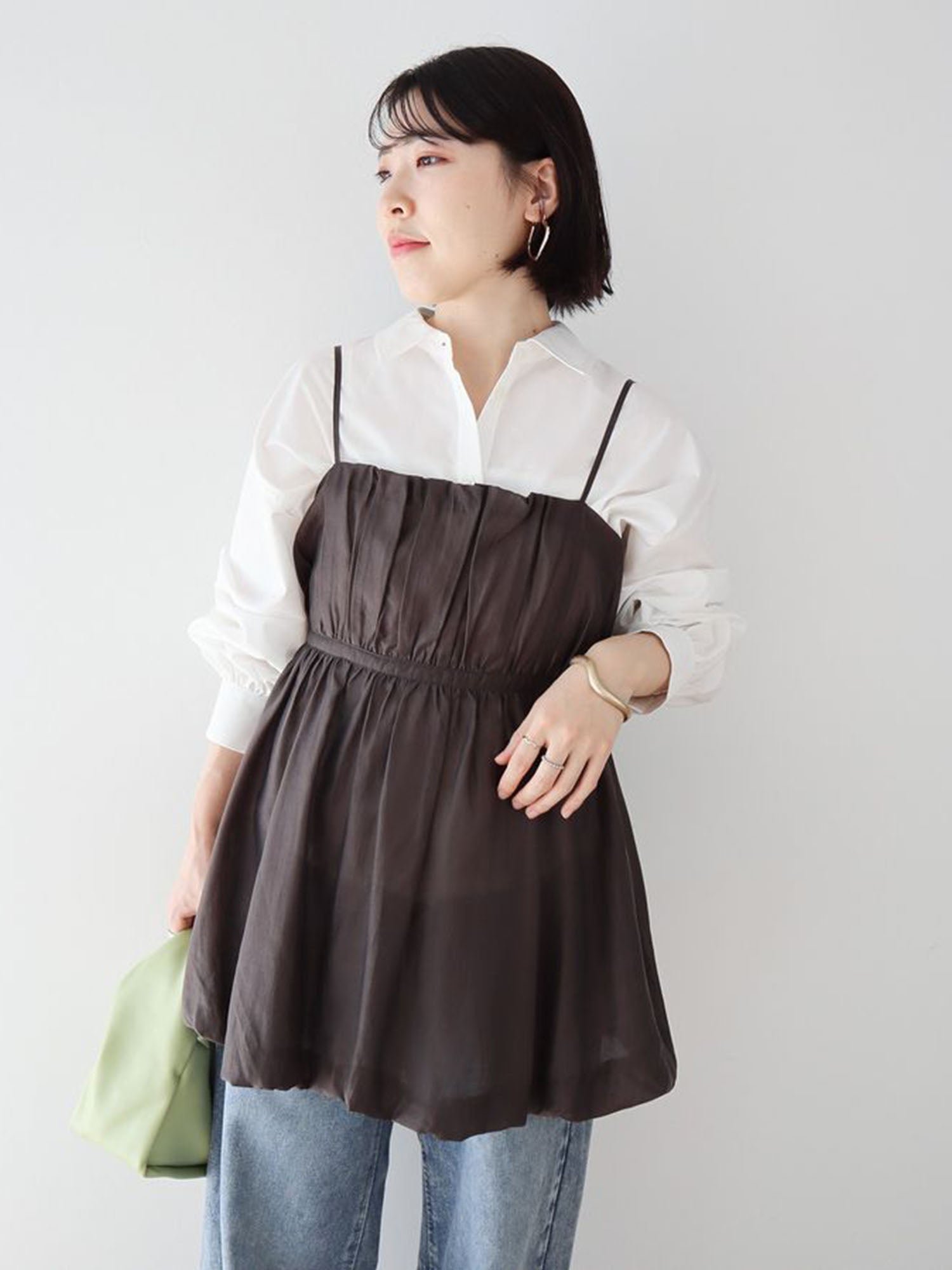 Hakui Baloon Cami Bustier