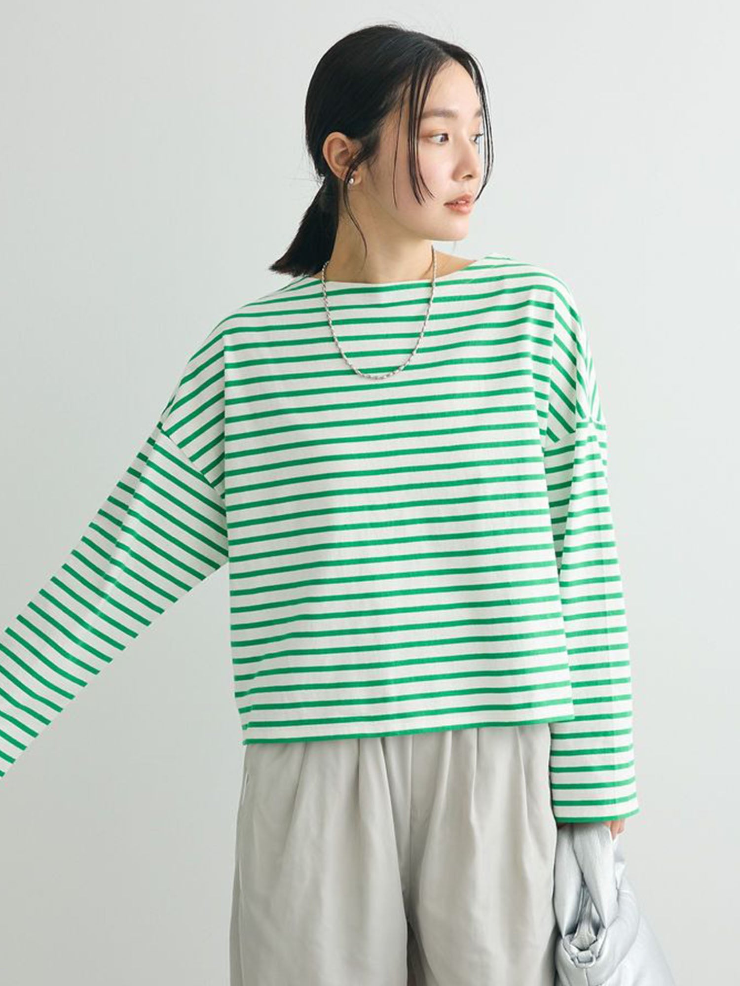 Iruka Striped Pullover