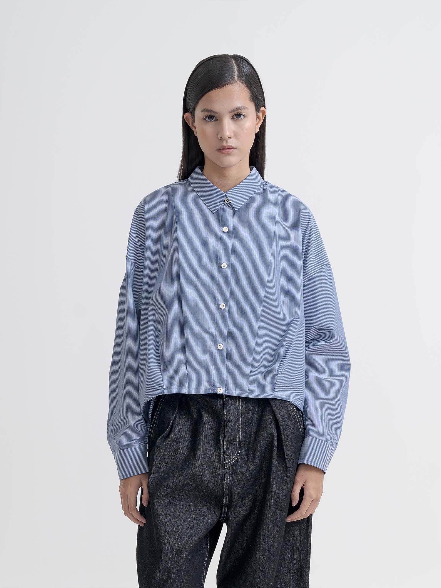 Honami Tuck Drawstring Shirt