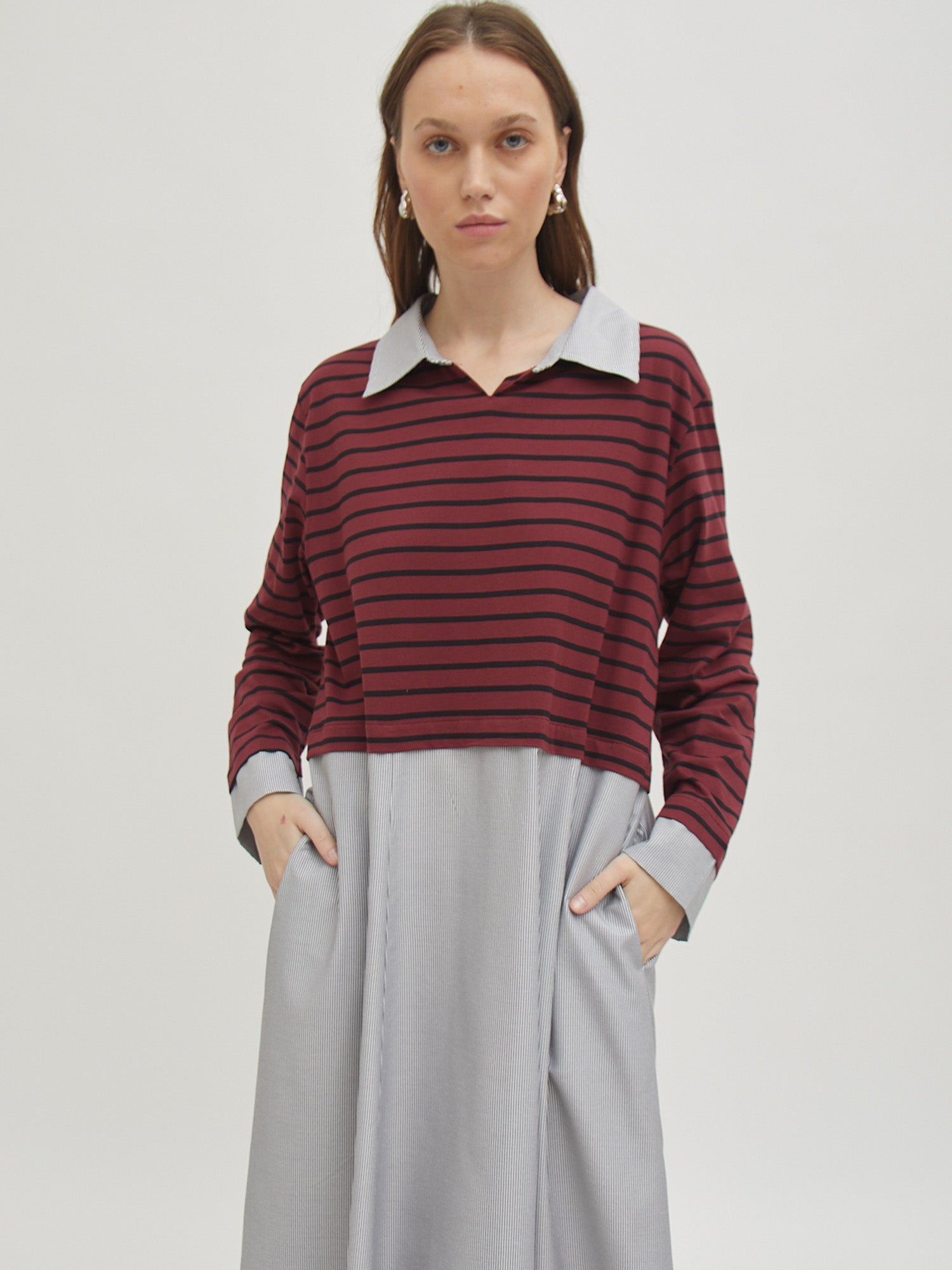 Kesya Docking Shirt Dress