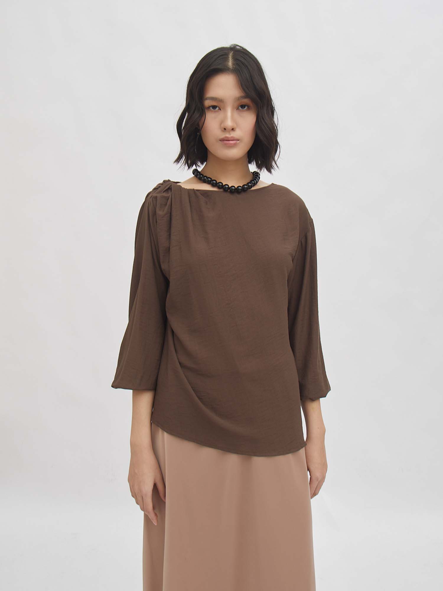 Nindy Twist Blouse