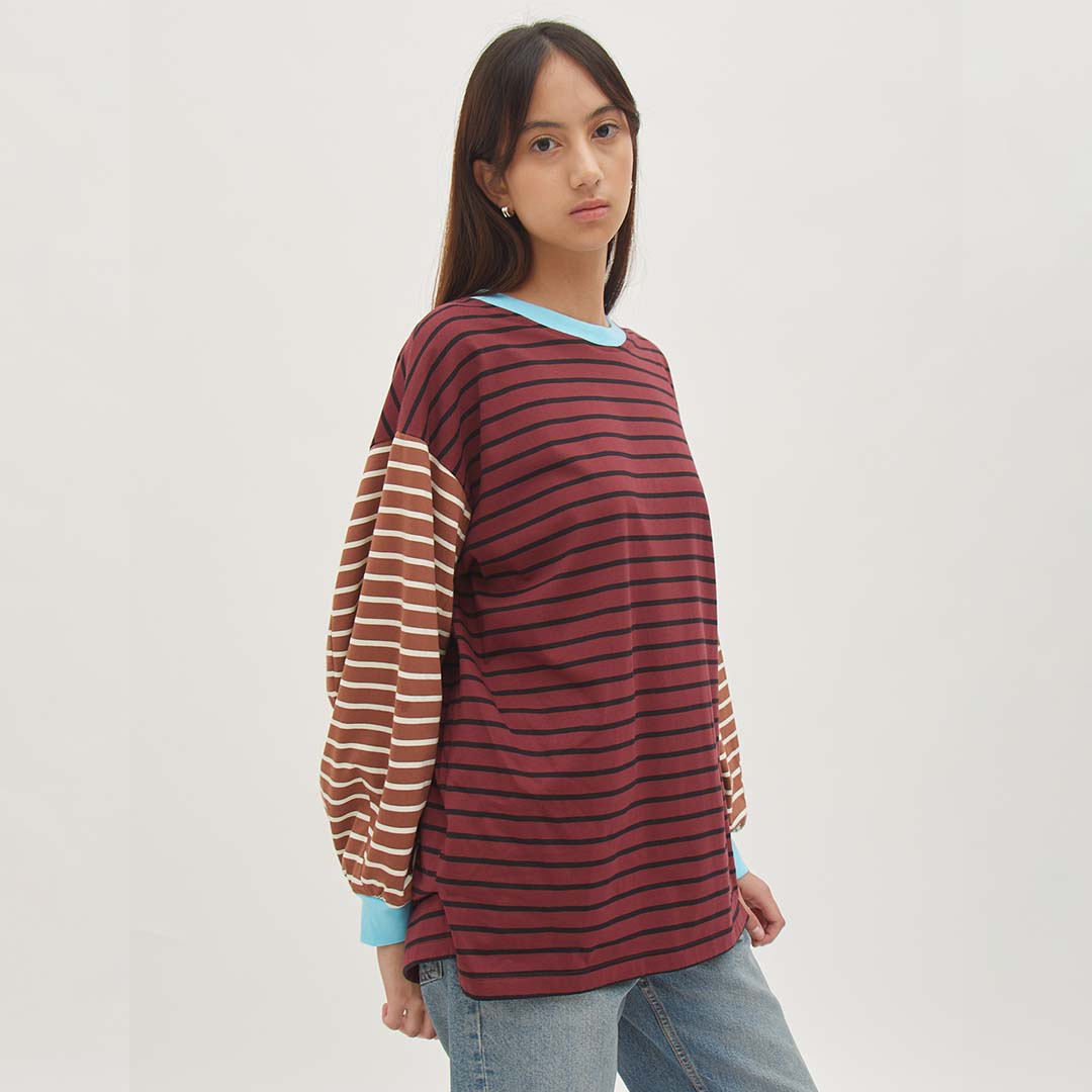 Listia Longsleeve Oversized Tee
