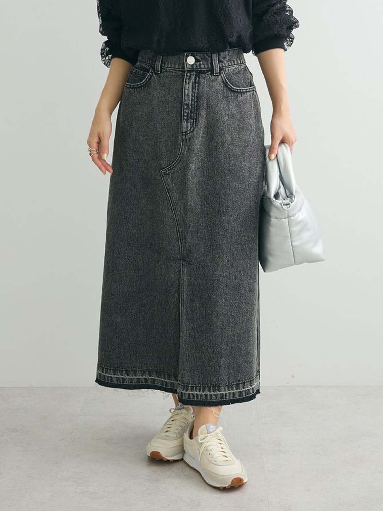 Odawara Denim Long Skirt