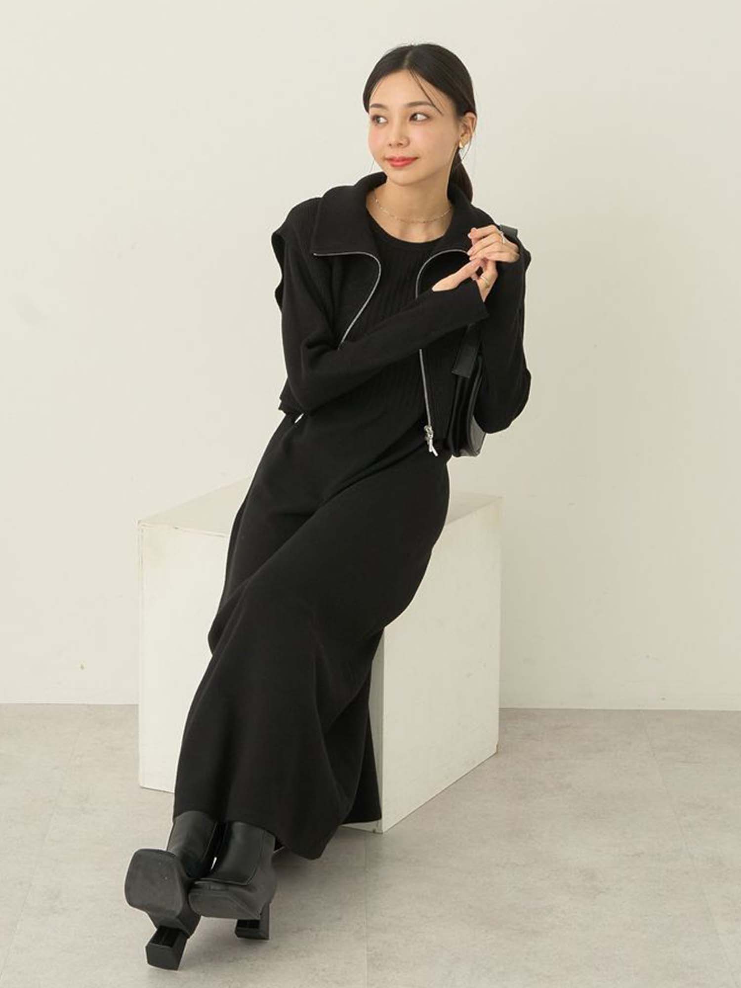 Hikari Knit Dress Set