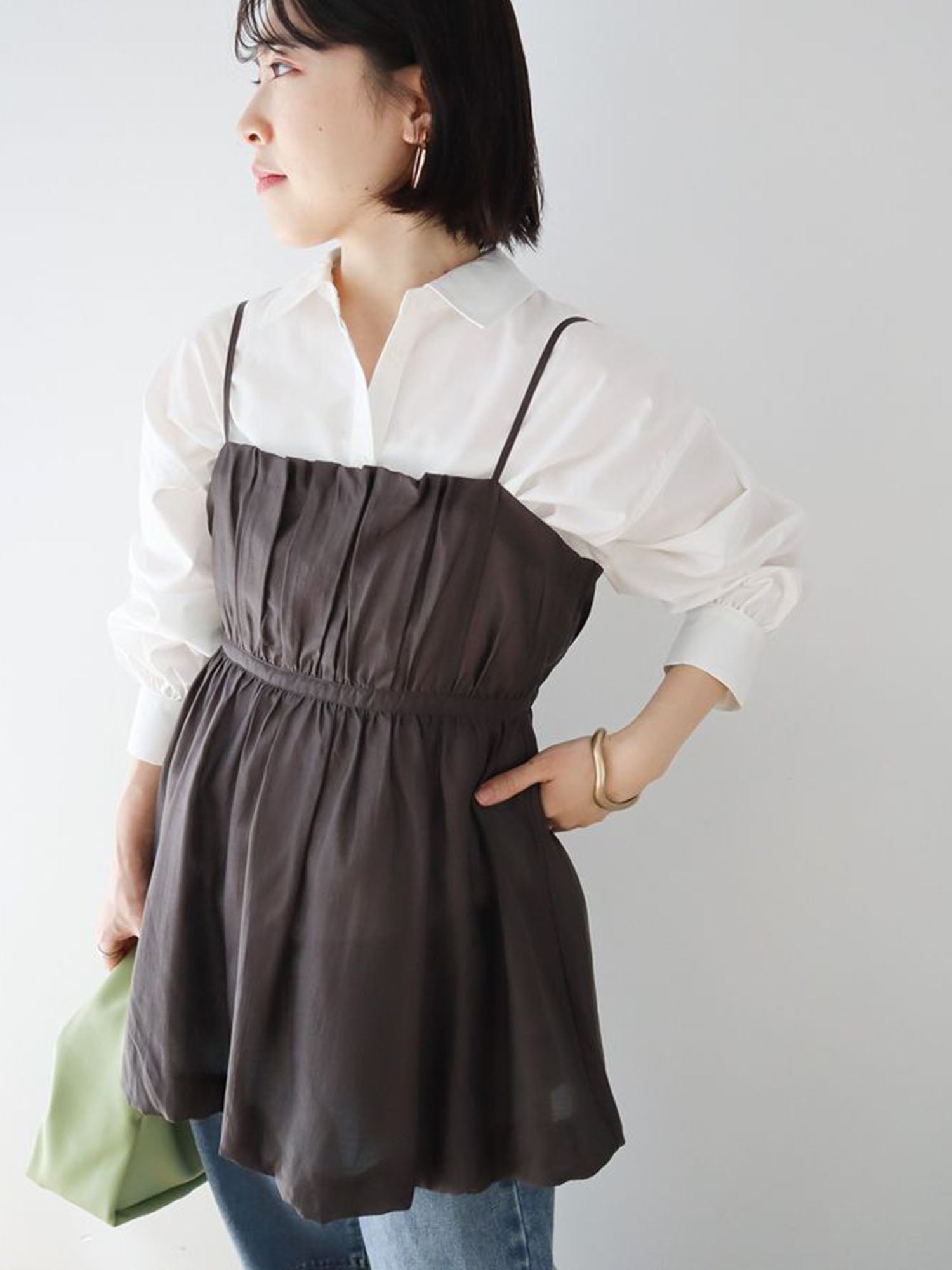Hakui Baloon Cami Bustier