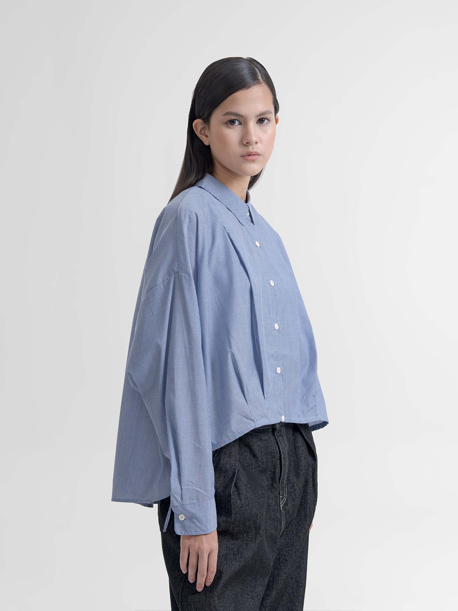 Honami Tuck Drawstring Shirt