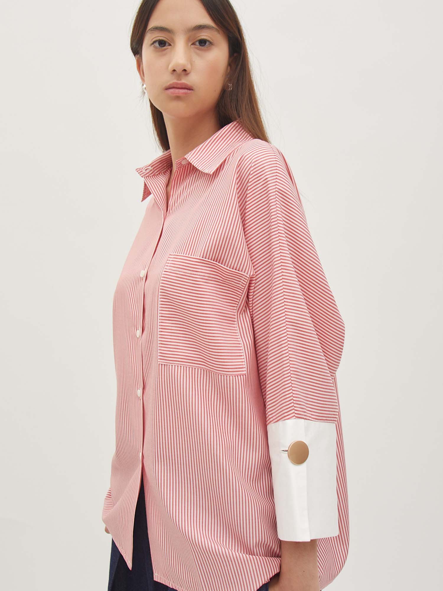 Leela Shirt with Big Cuff