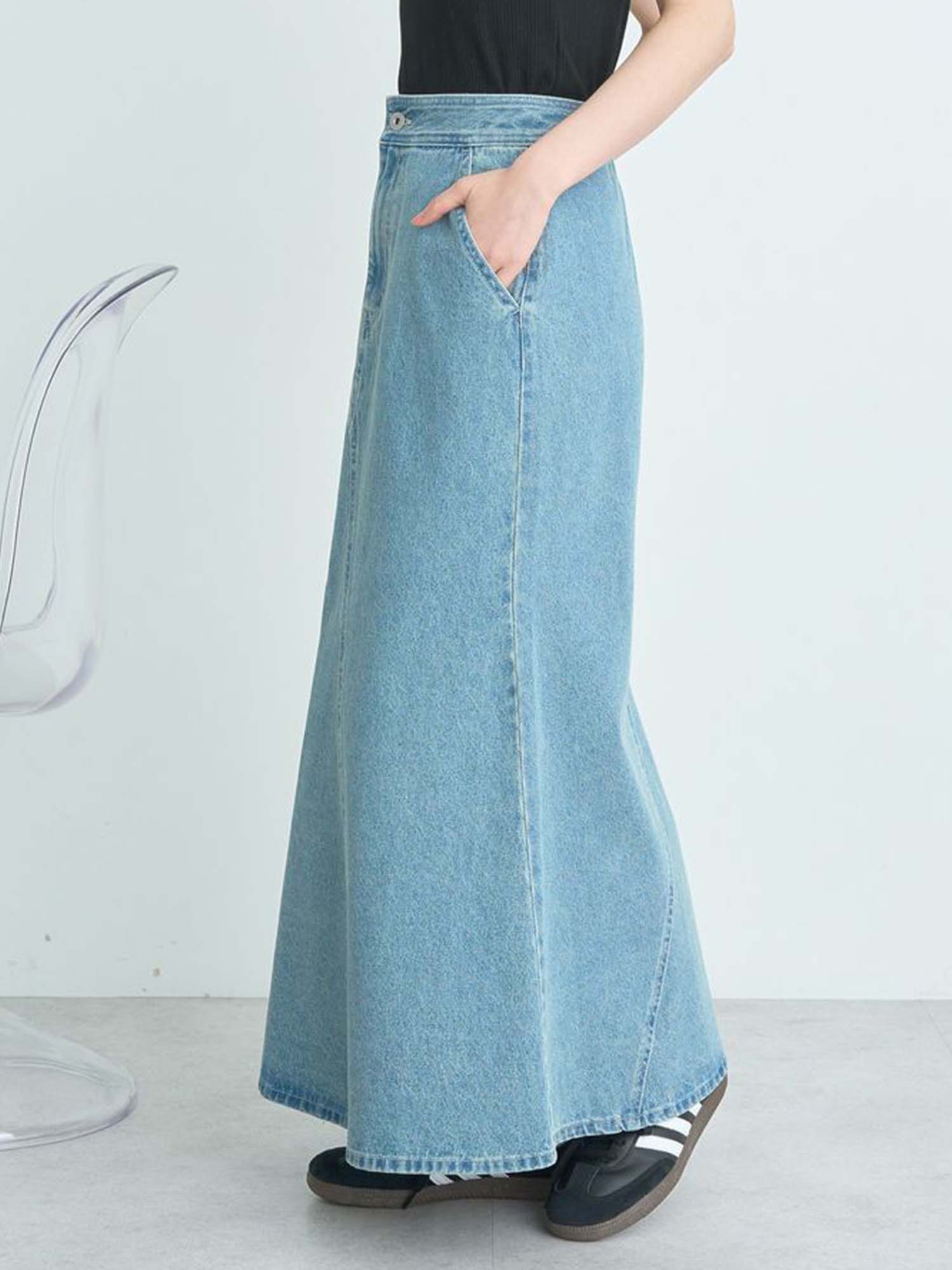 Imabari Mermaid Denim Skirt