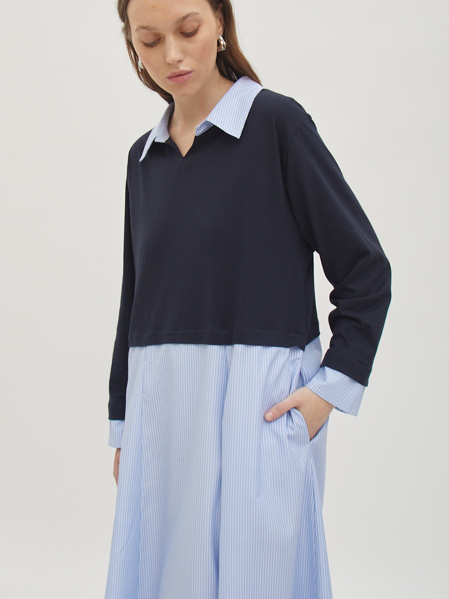 Kesya Docking Shirt Dress