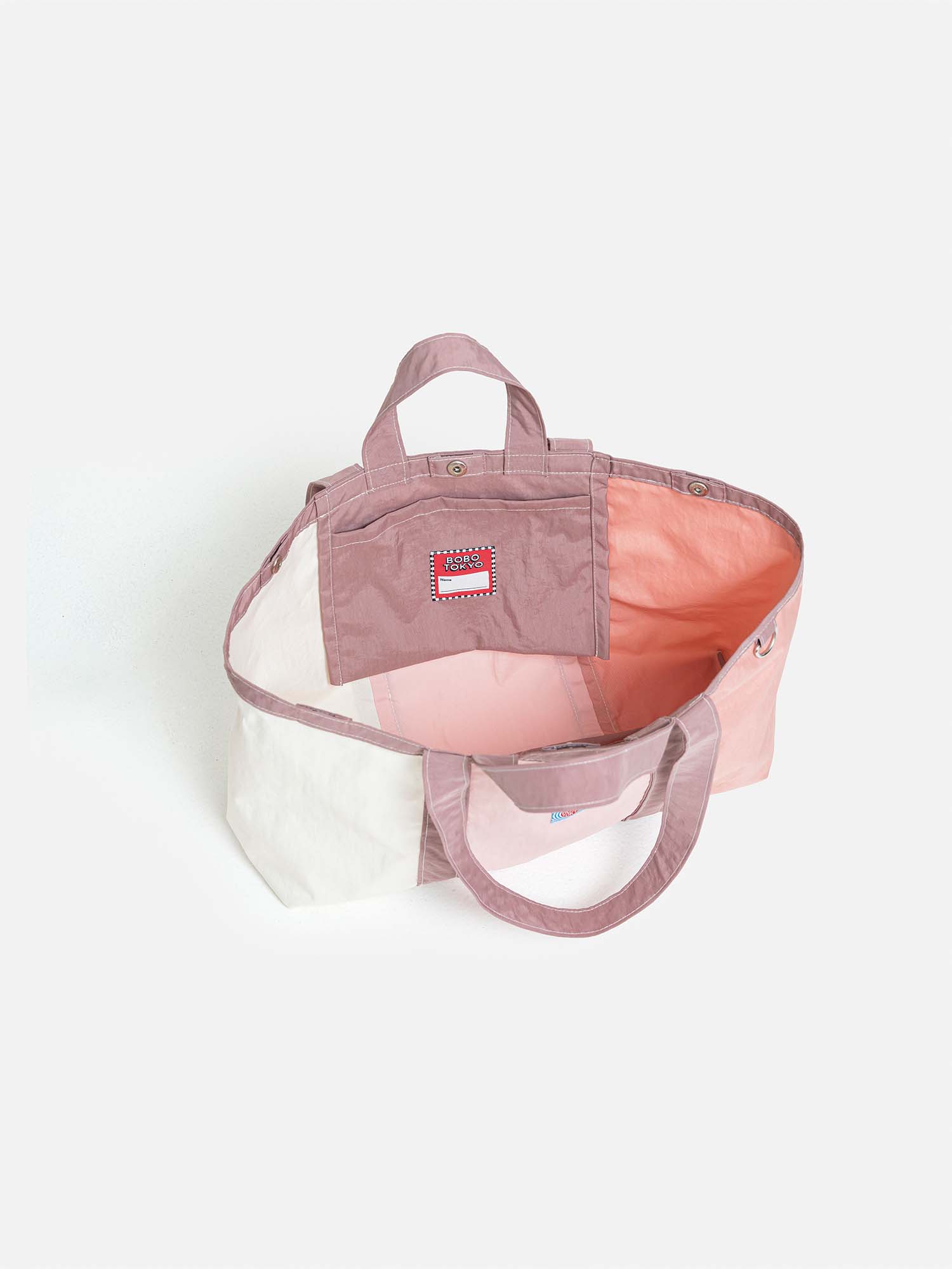 Bobo Tote Baguette Pink Beige