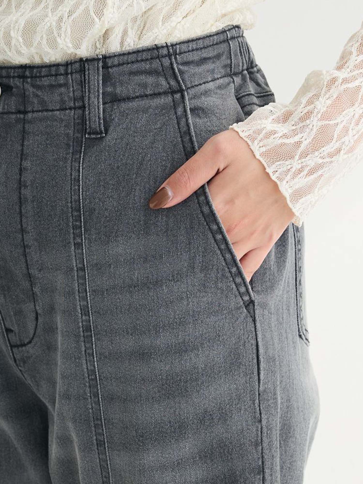 Fujisawa Stretch Denim Pants