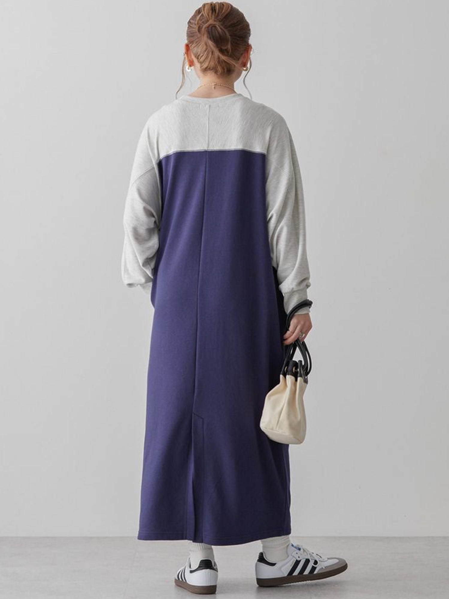 Tarumizu Raglan Sleeve Long Dress