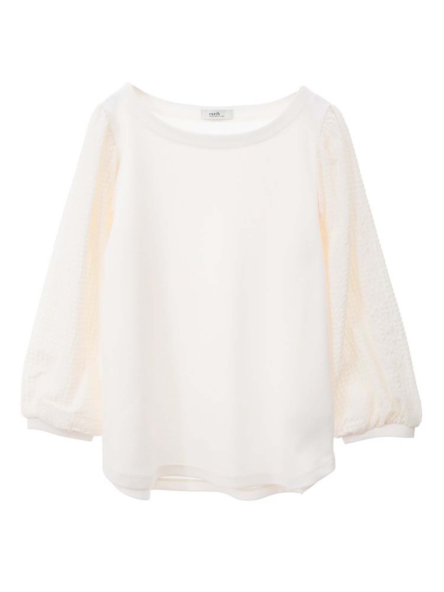 Naze Check Sleeve Blouse