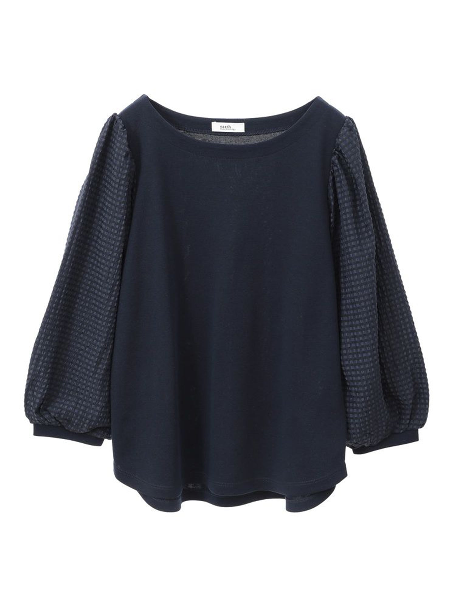 Naze Check Sleeve Blouse