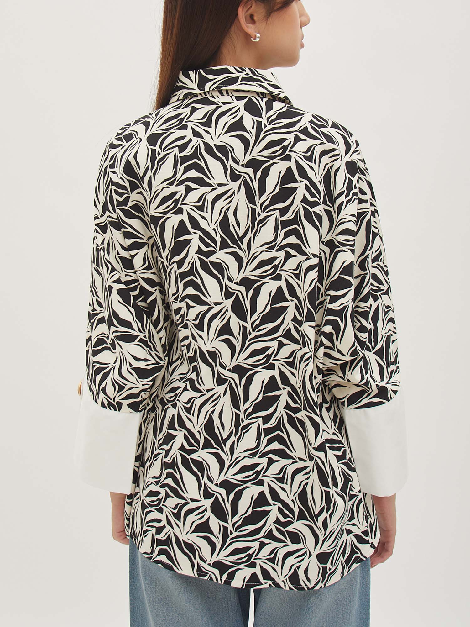 Leela Shirt with Big Cuff