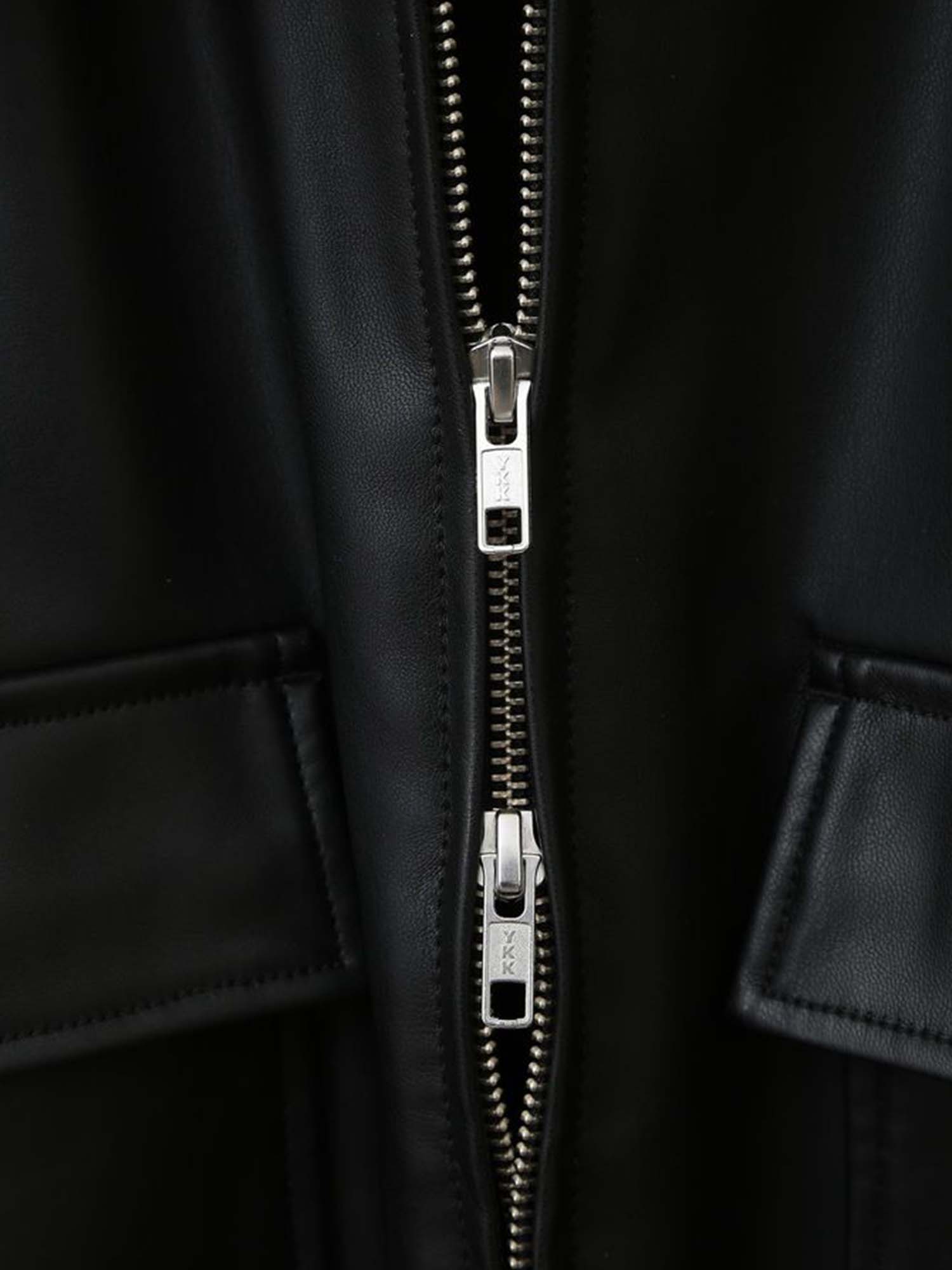 Ryuga Faux Leather Jacket