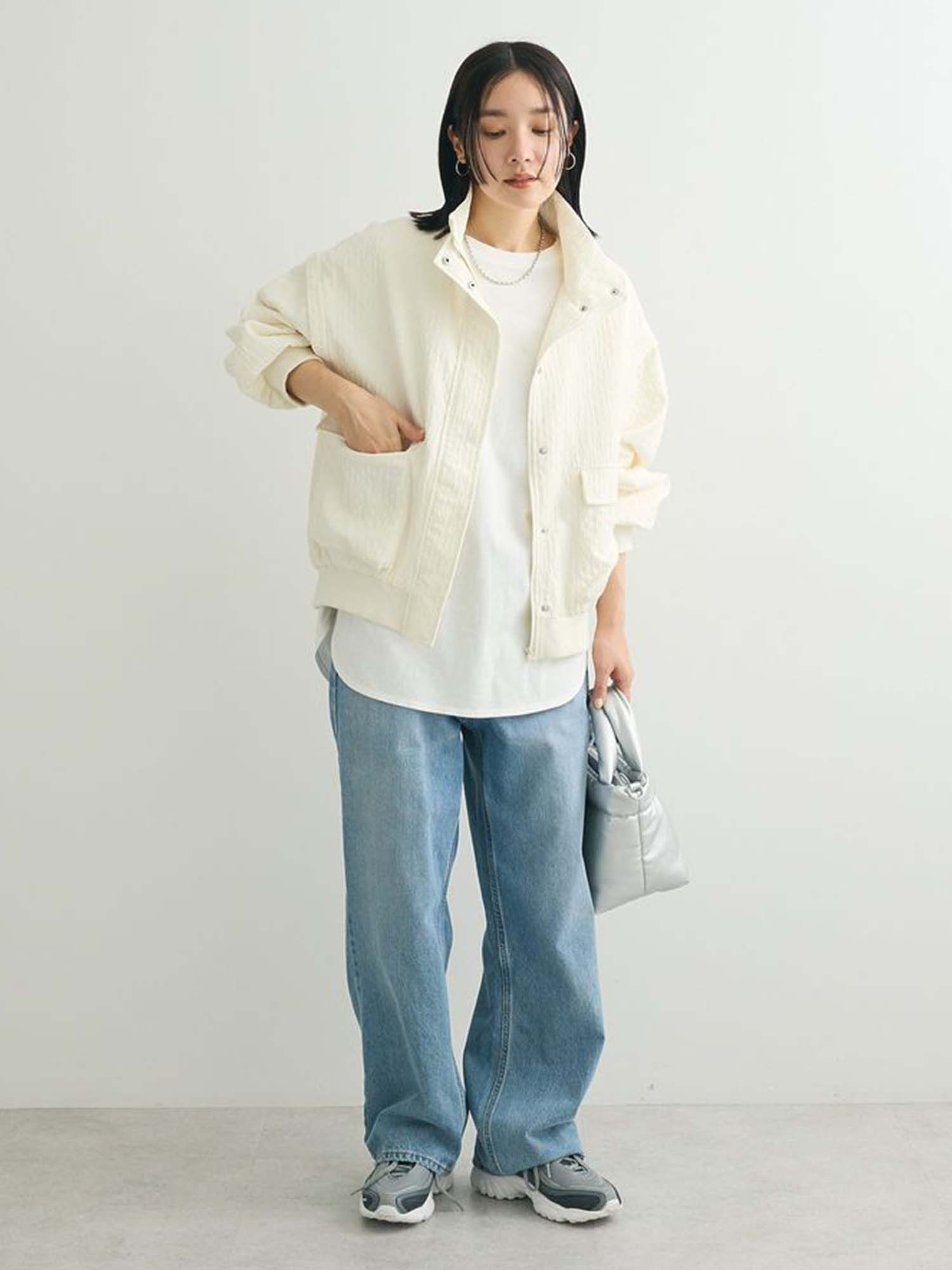 Mieda 2-Way Jacquard Blouson
