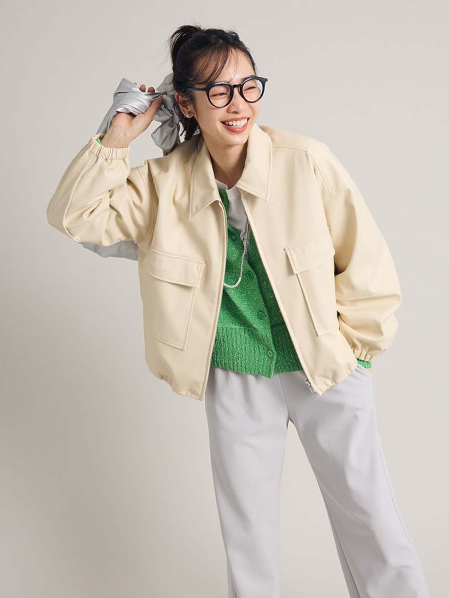 Ryuga Faux Leather Jacket