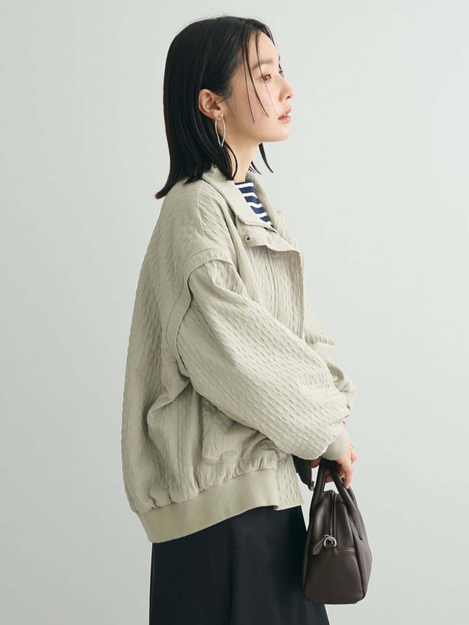 Mieda 2-Way Jacquard Blouson