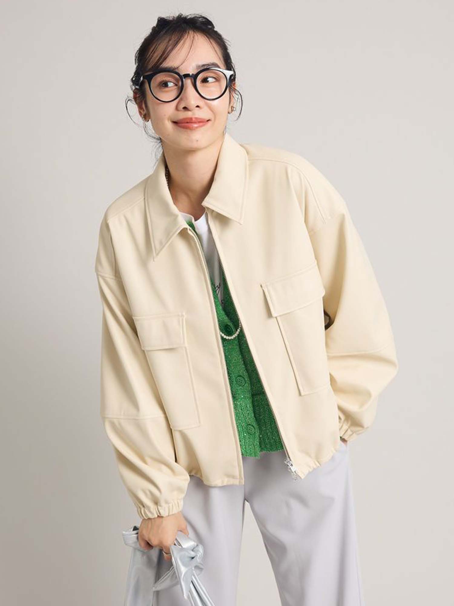 Ryuga Faux Leather Jacket