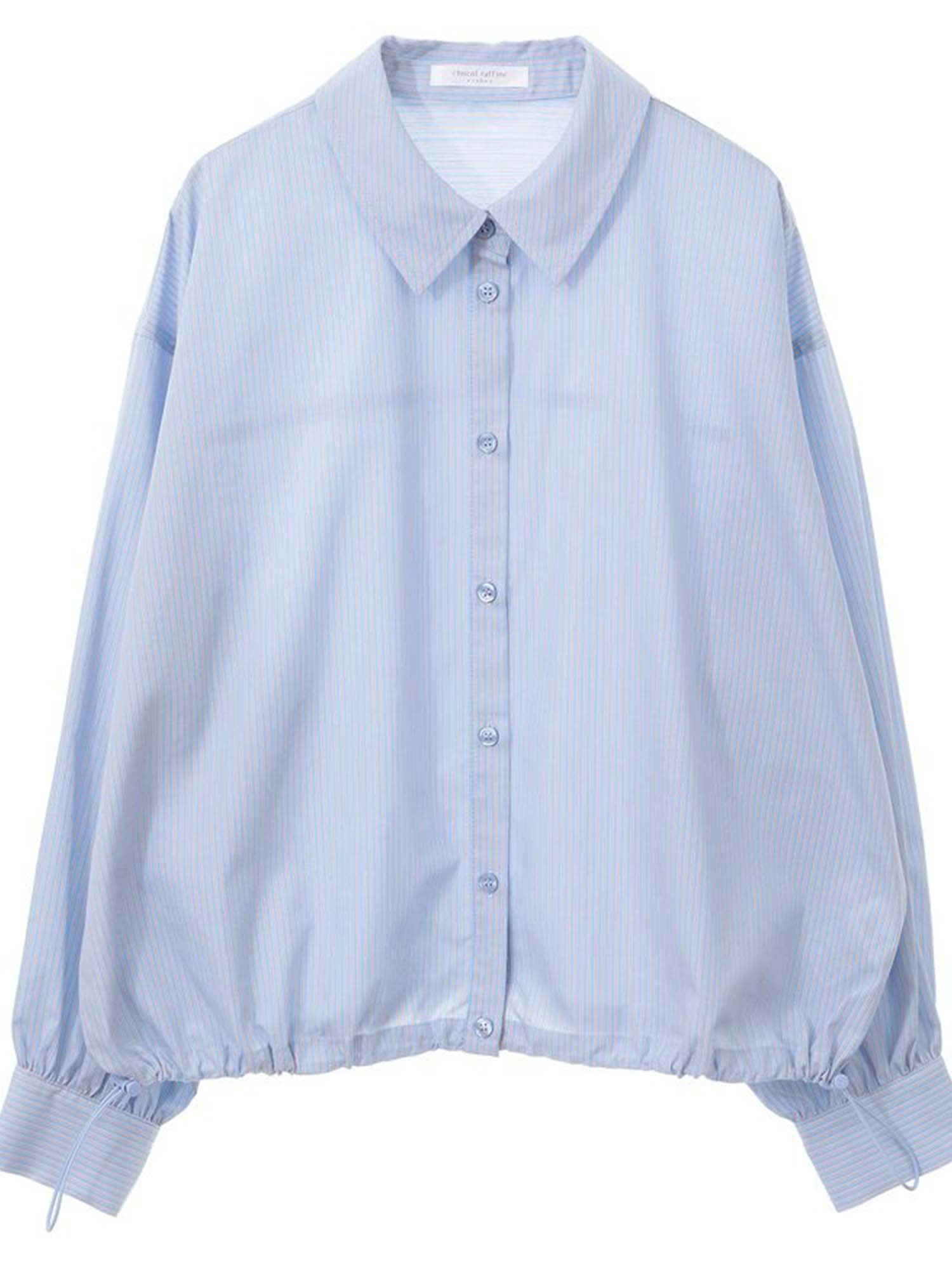 Mizunami Easy-care Drawstring Shirt
