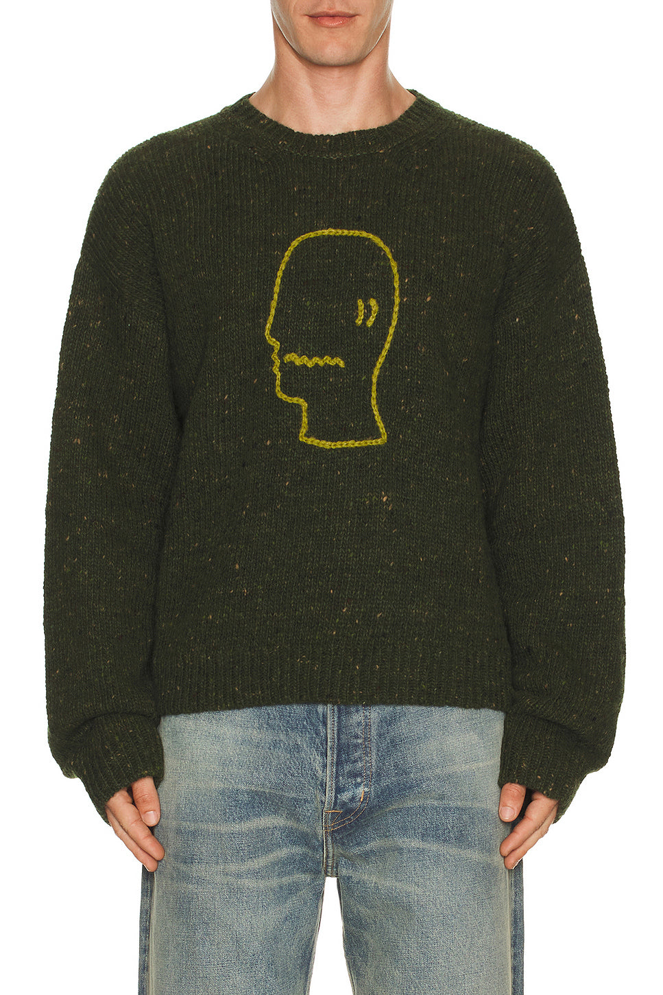 Logohead Alpaca Crewneck Sweater