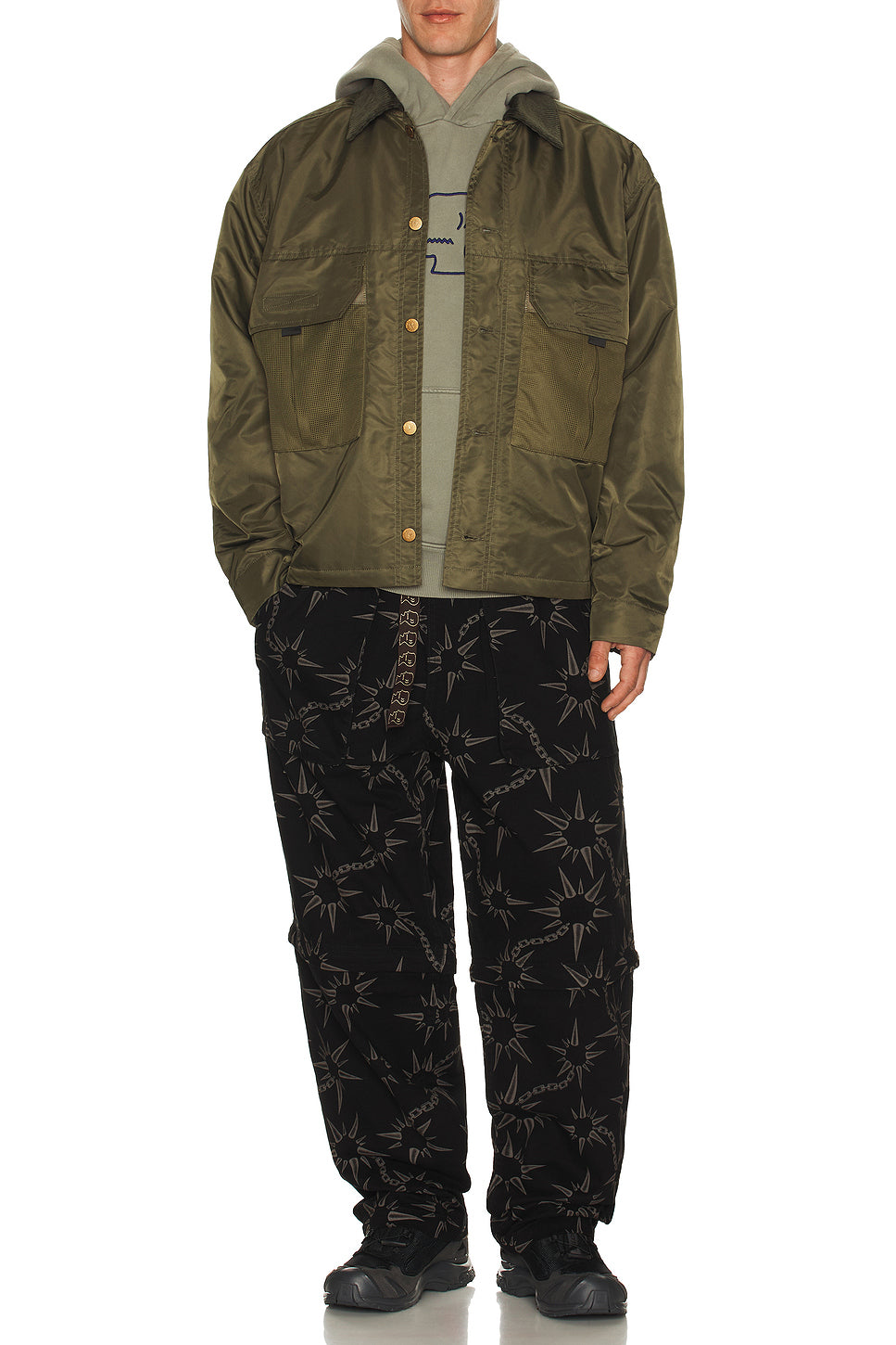 Mendoza Cropped Hoodie