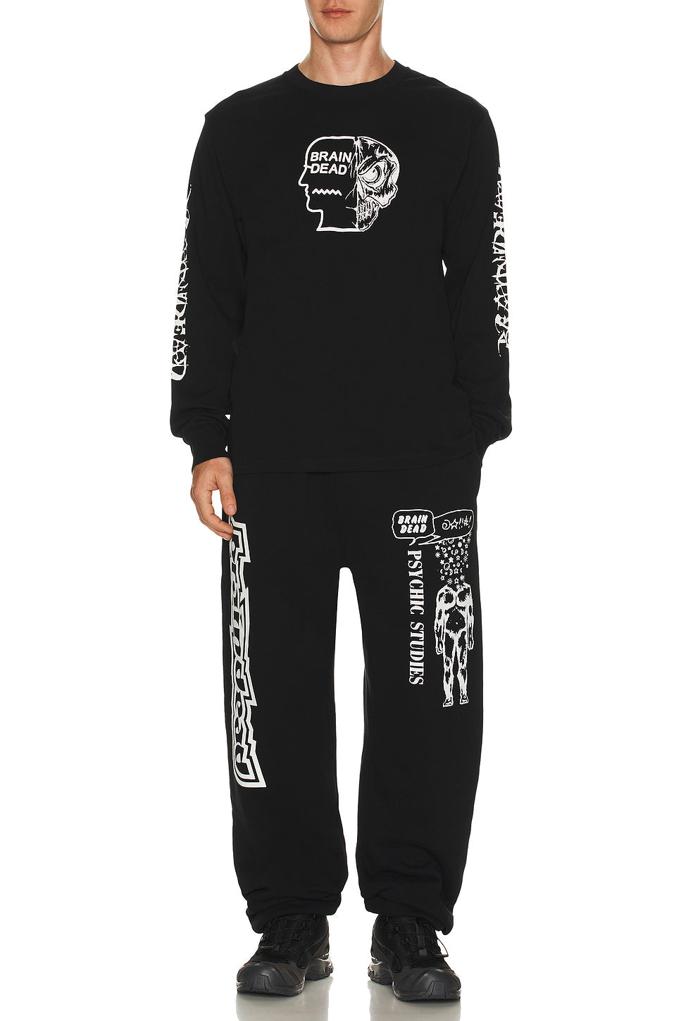 Skull Mech Long Sleeve Tee