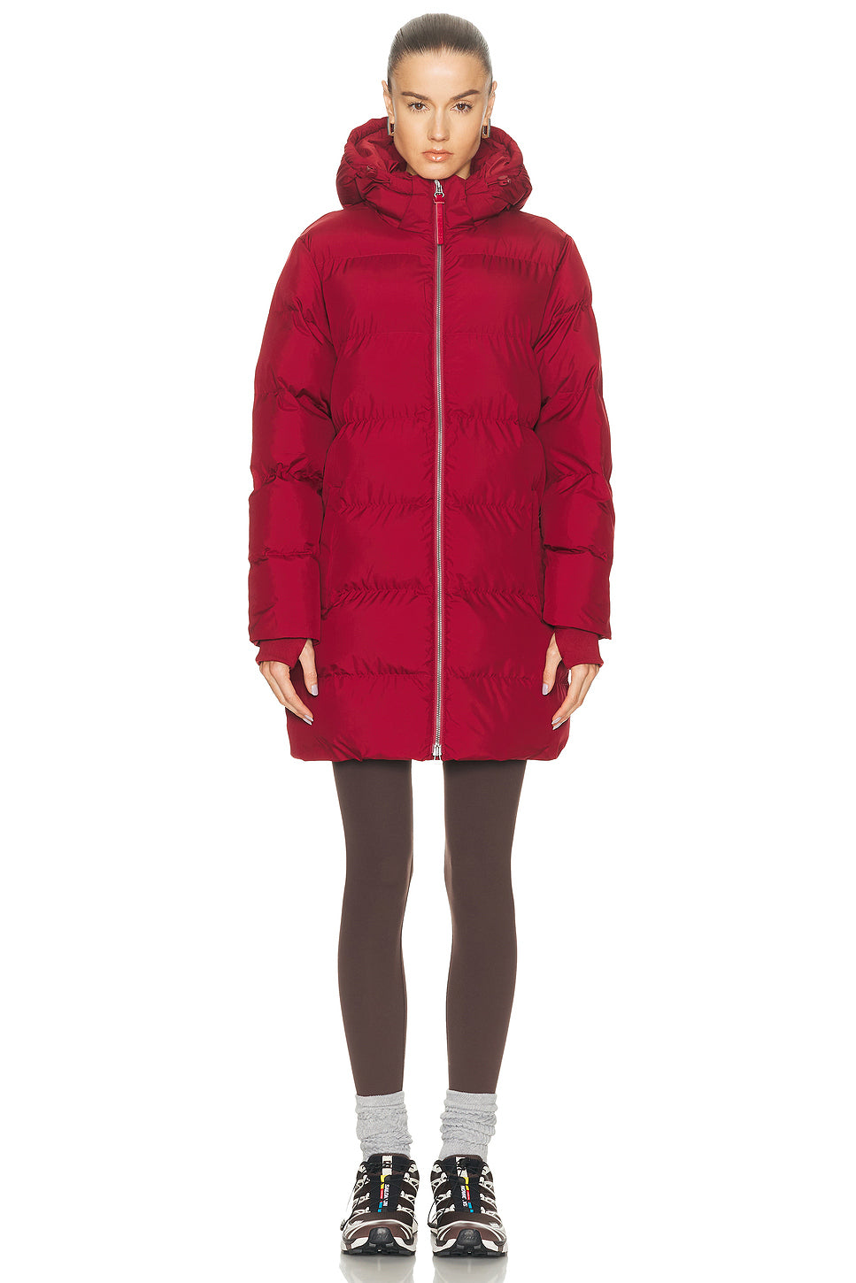 Warm Up Long Puffer Jacket