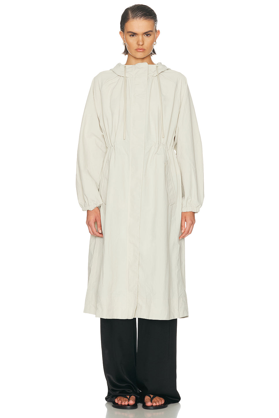 Crinkle Nylon Rain Jacket