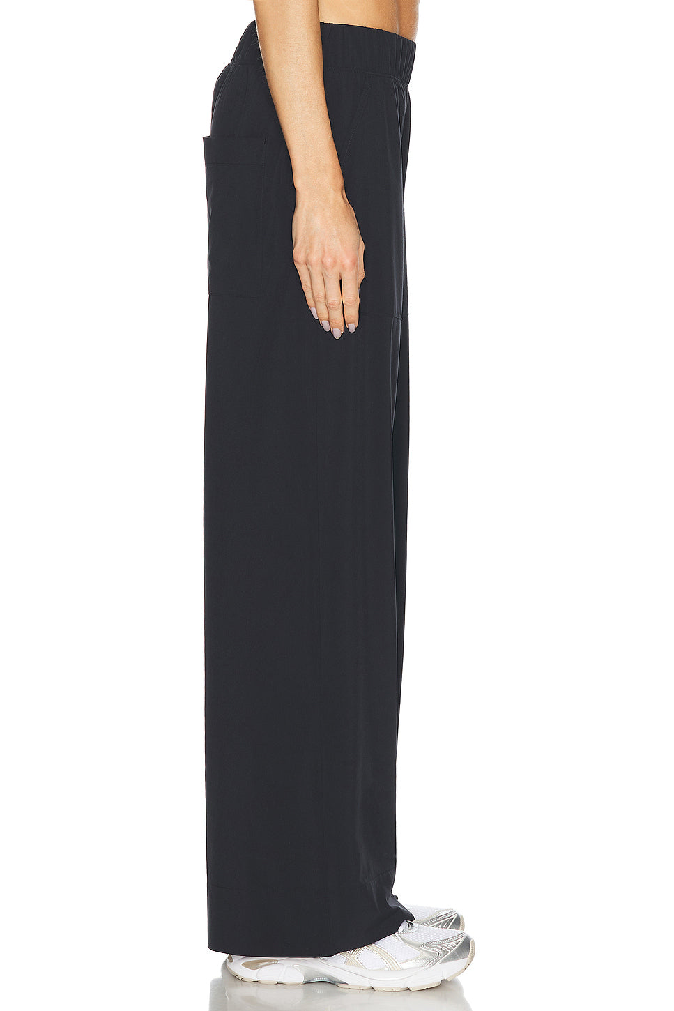 Stretch Woven Wide Leg Pant