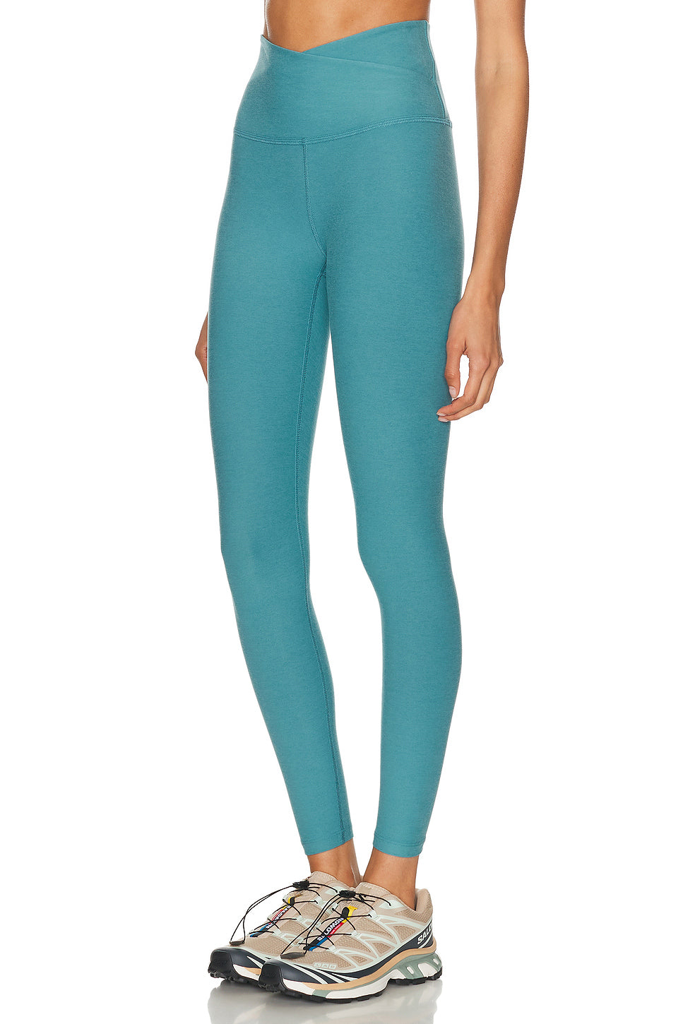 Spacedye At Your Leisure High Waisted Midi Legging