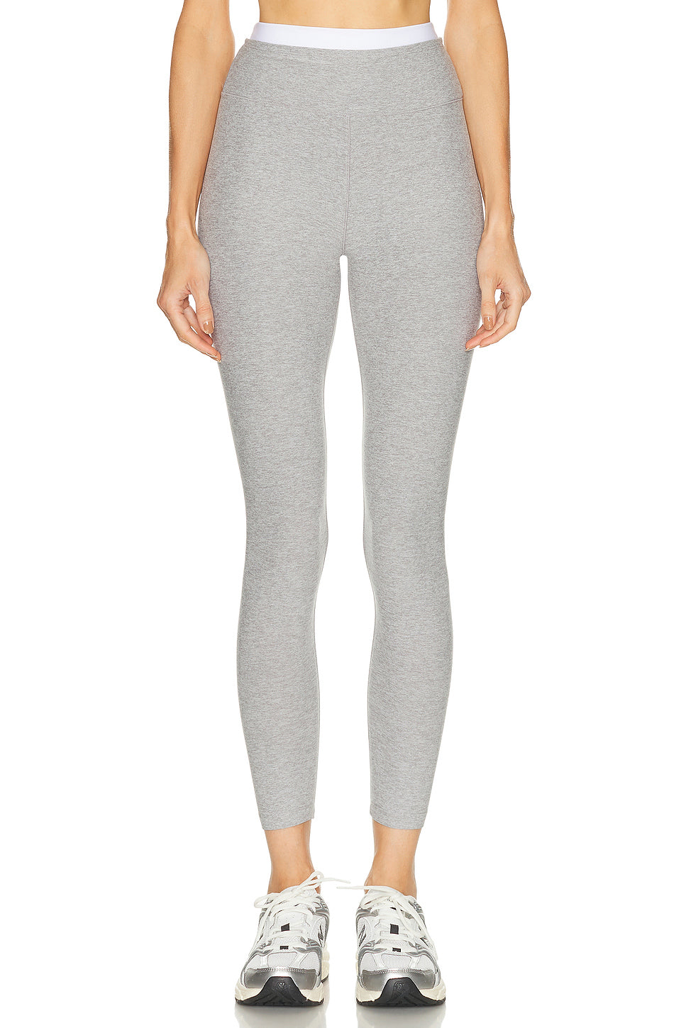 Spacedye Layered High Waisted Midi Legging