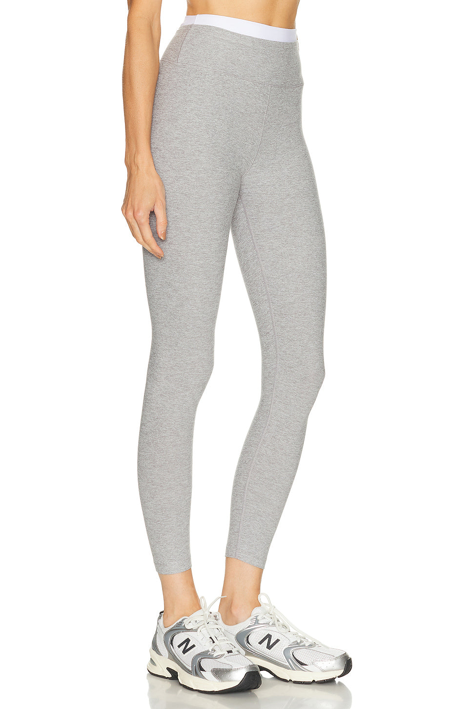 Spacedye Layered High Waisted Midi Legging