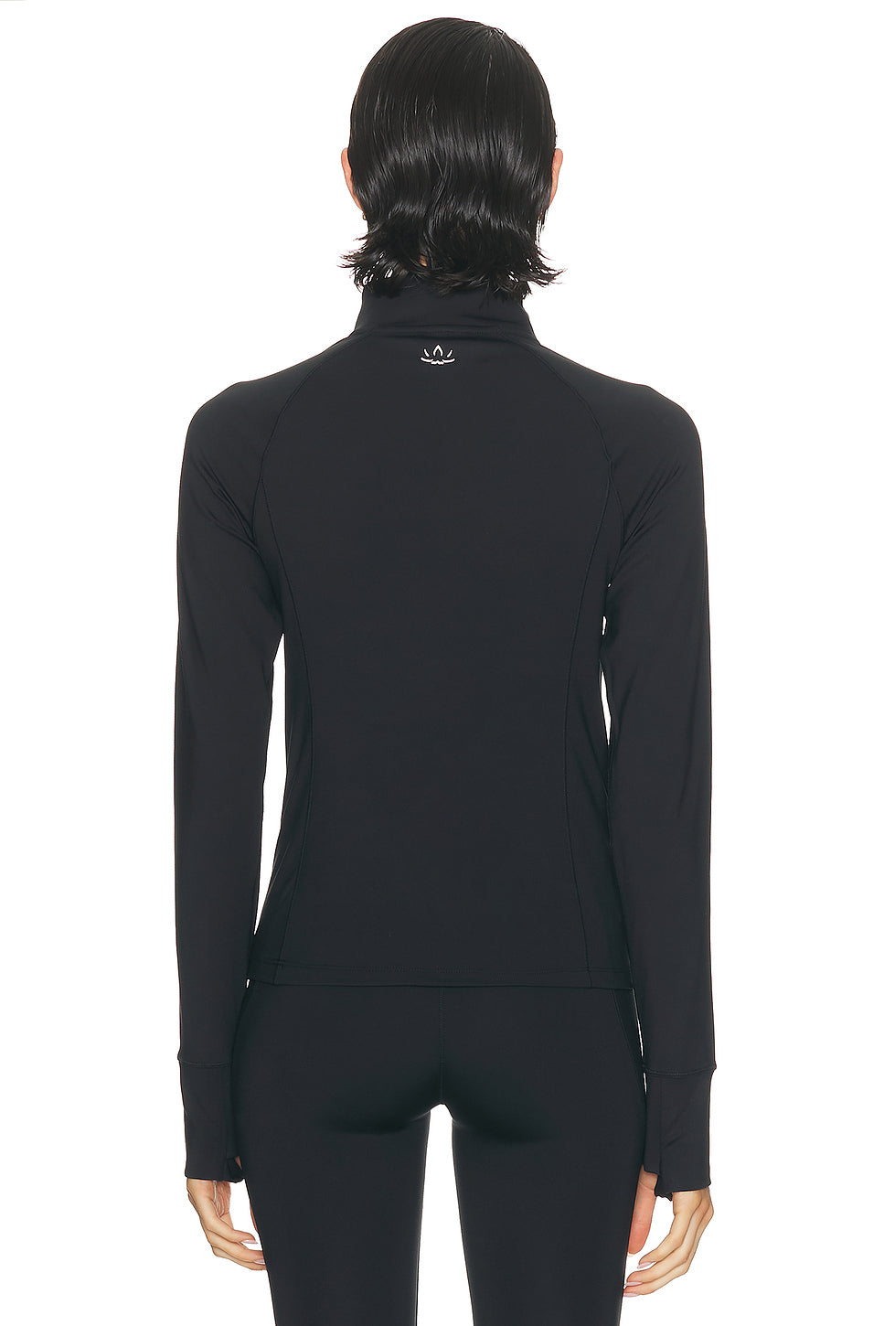 Fleeceback Quarter Zip Pullover Top
