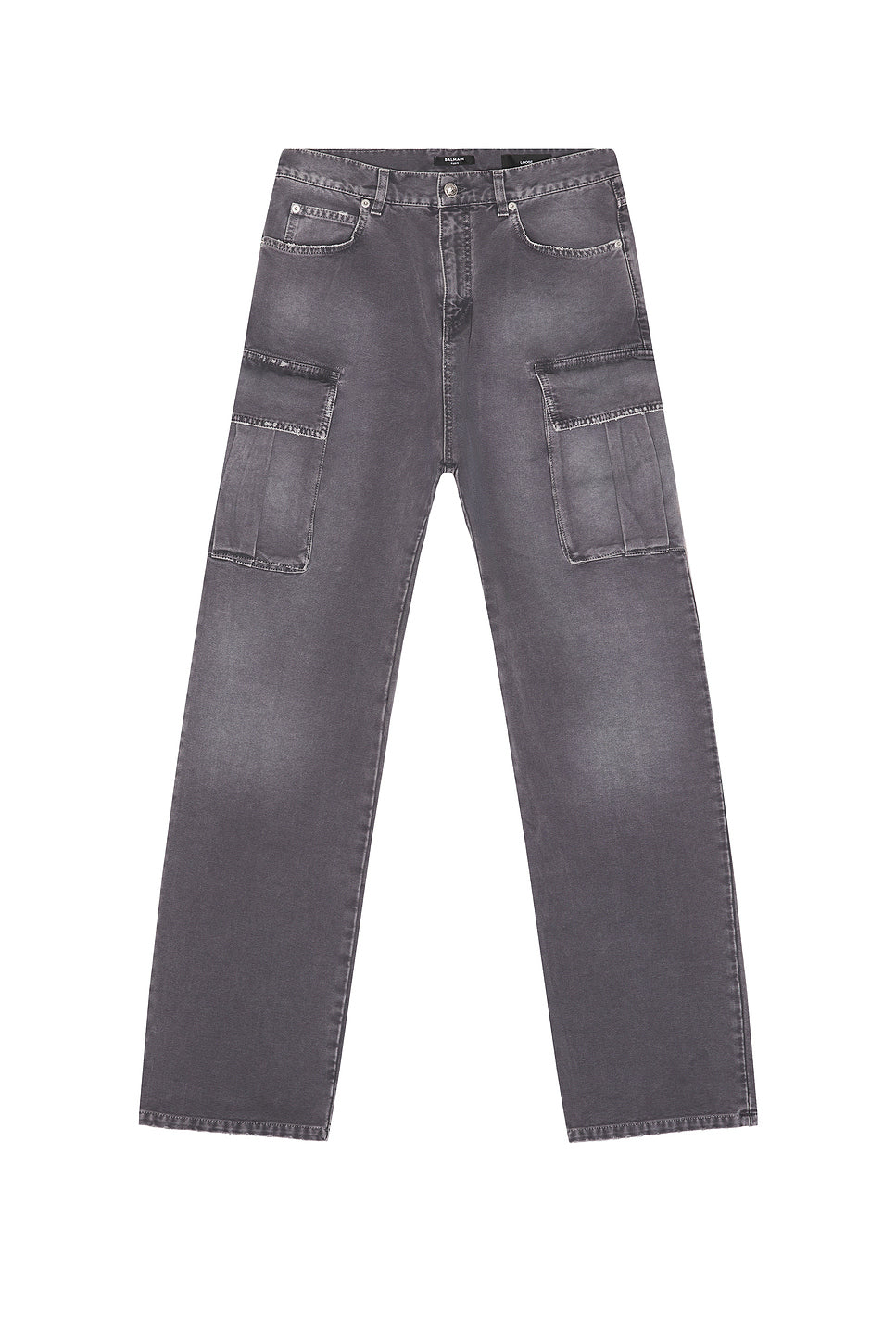 Loose Cargo Denim Jeans
