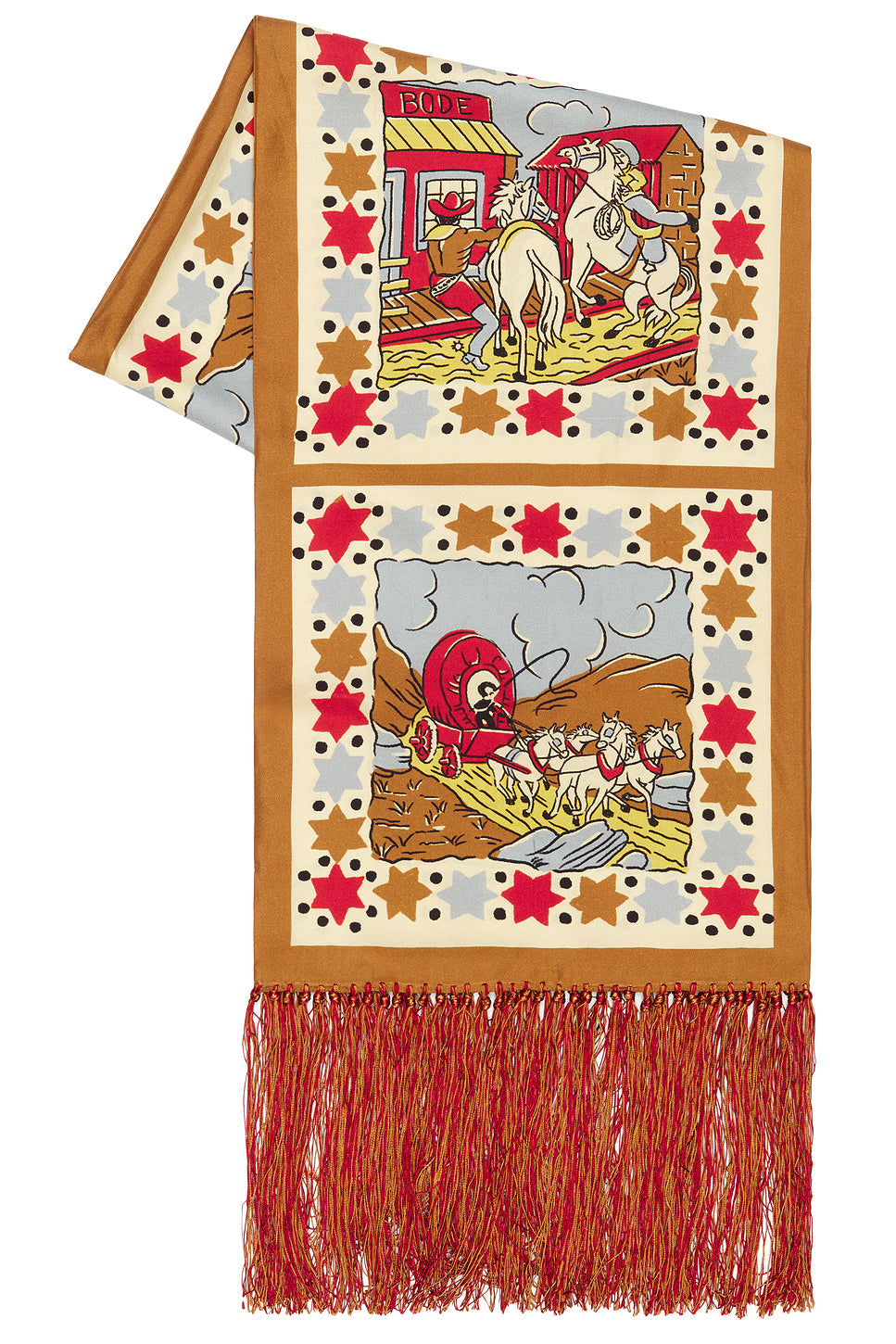Cowboy Comic Scarf