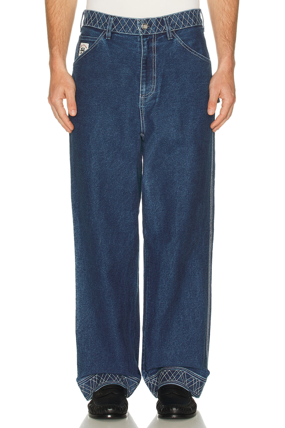 Denim Embroidered Knolly Brook Jean