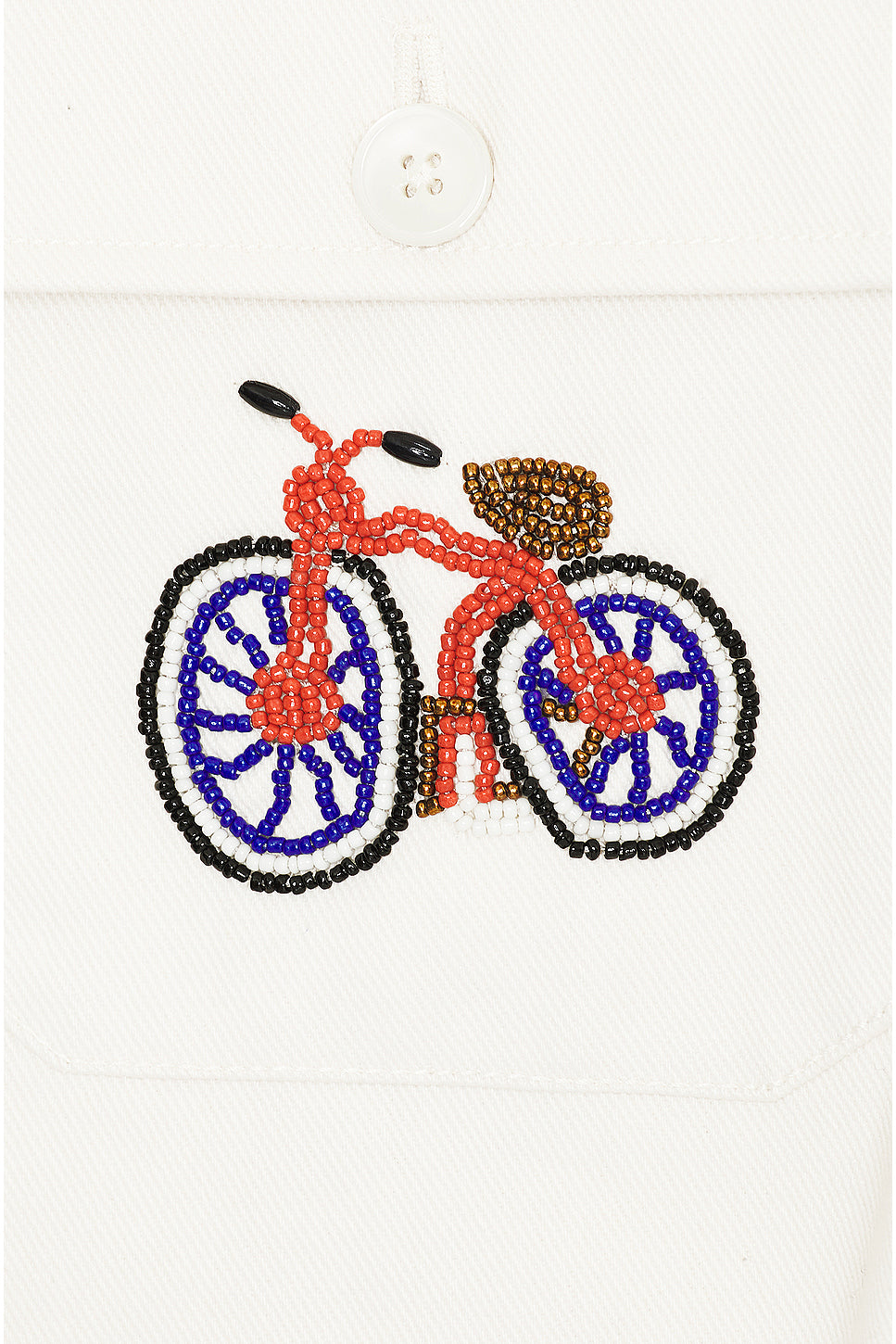 Beaded Bicycle Jacket