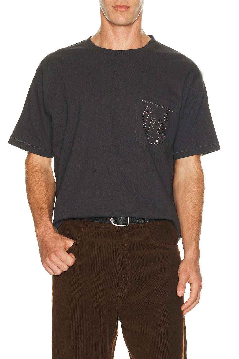 Horseshoe Stud Pocket Tee